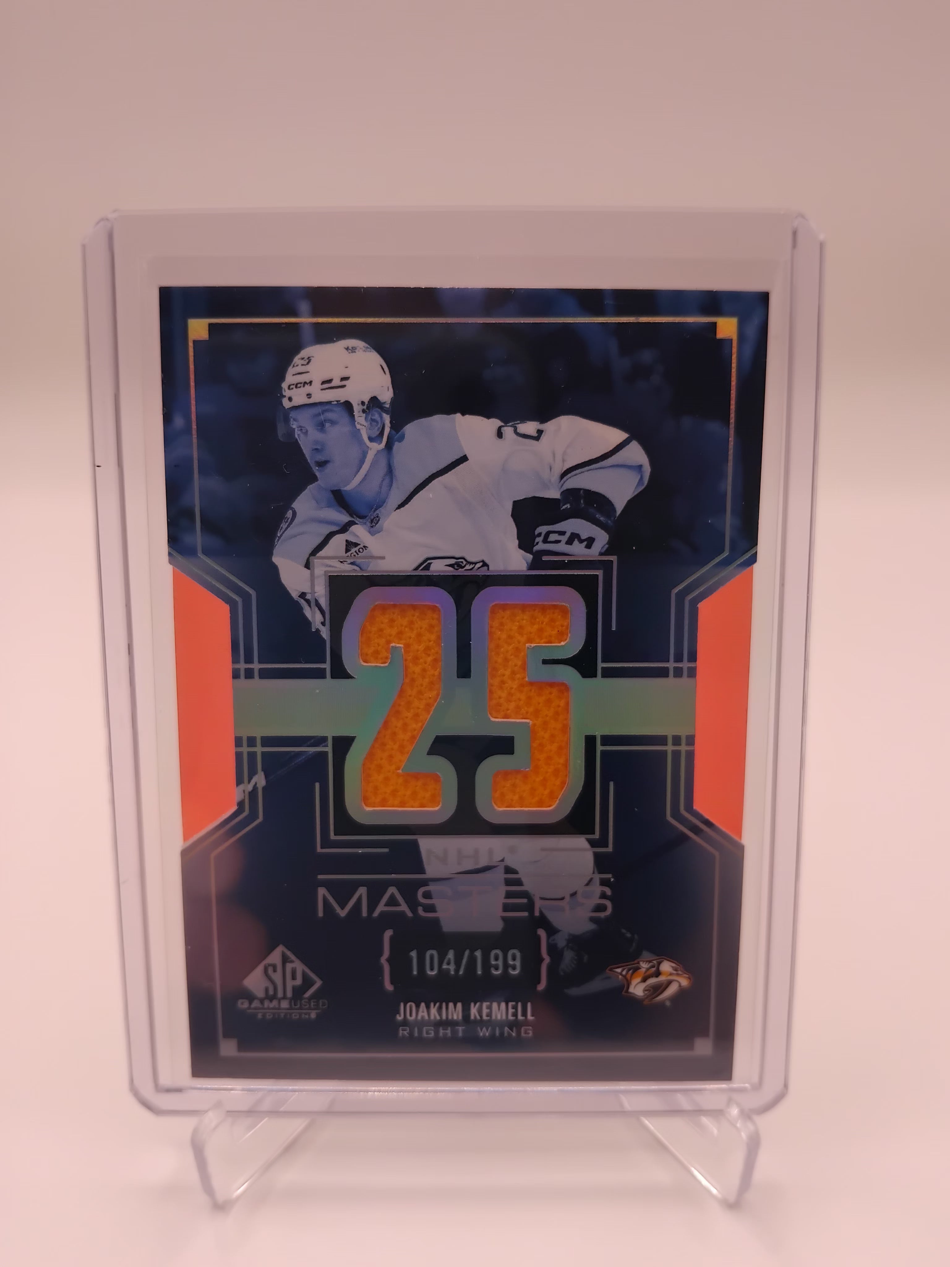 2025-26 Joakim Kemell NHL Masters Jersey 104/199
