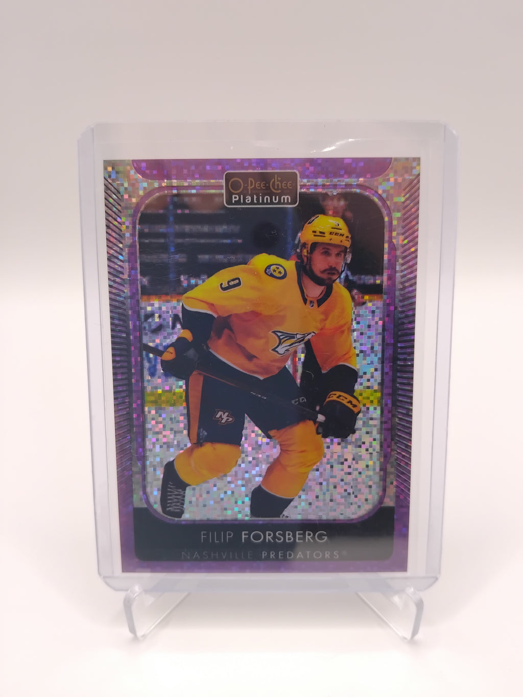 2021-22 OPC Platinum Filip Forsberg Violet Pixels 240/299