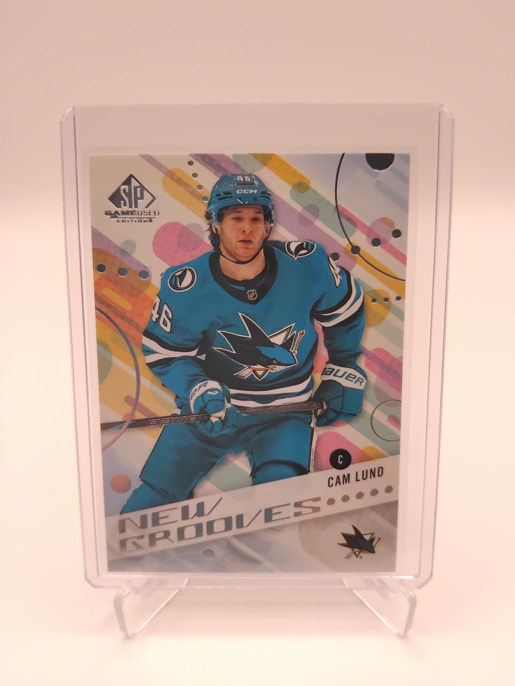 2025-26 SP Game Used Cam Lund New Grooves