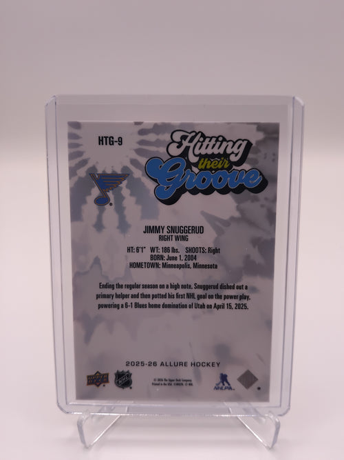 2025-26 Allure Jimmy Snuggurud Hitting Their Groove