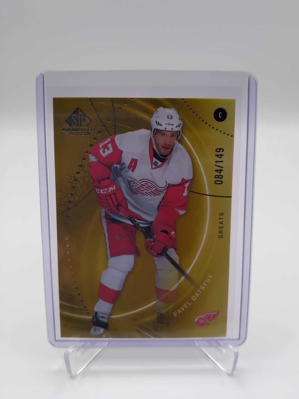2025-26 SP Game Used Pavel Datsyuk Gold 084/149