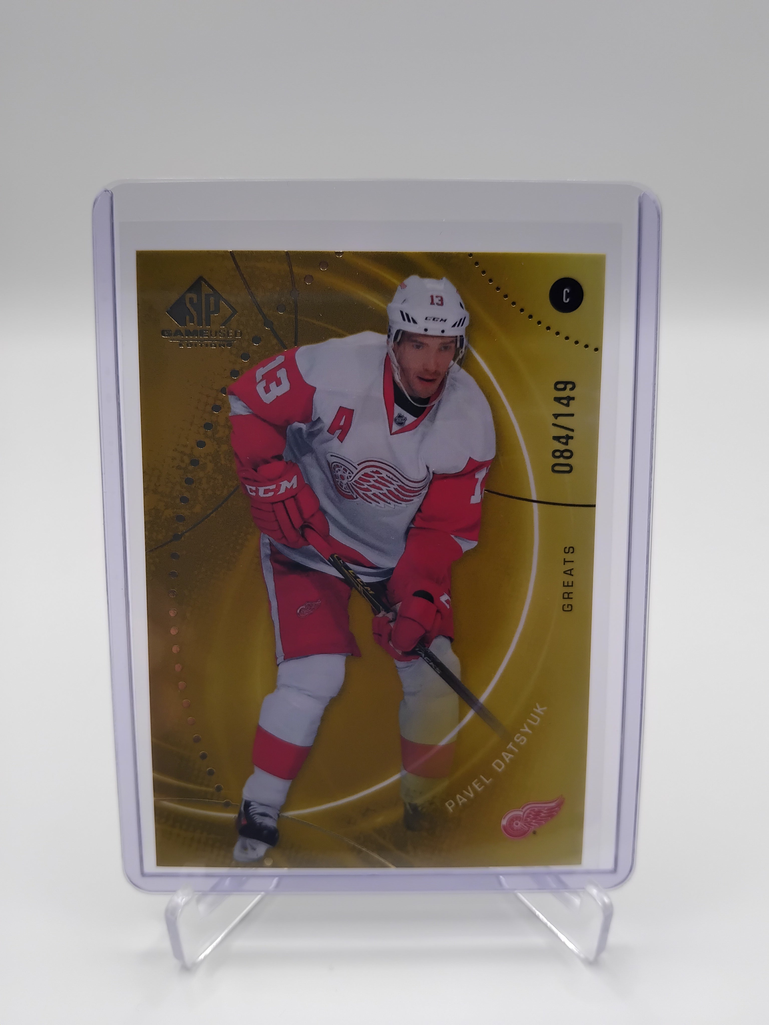 2025-26 SP Game Used Pavel Datsyuk Gold 084/149