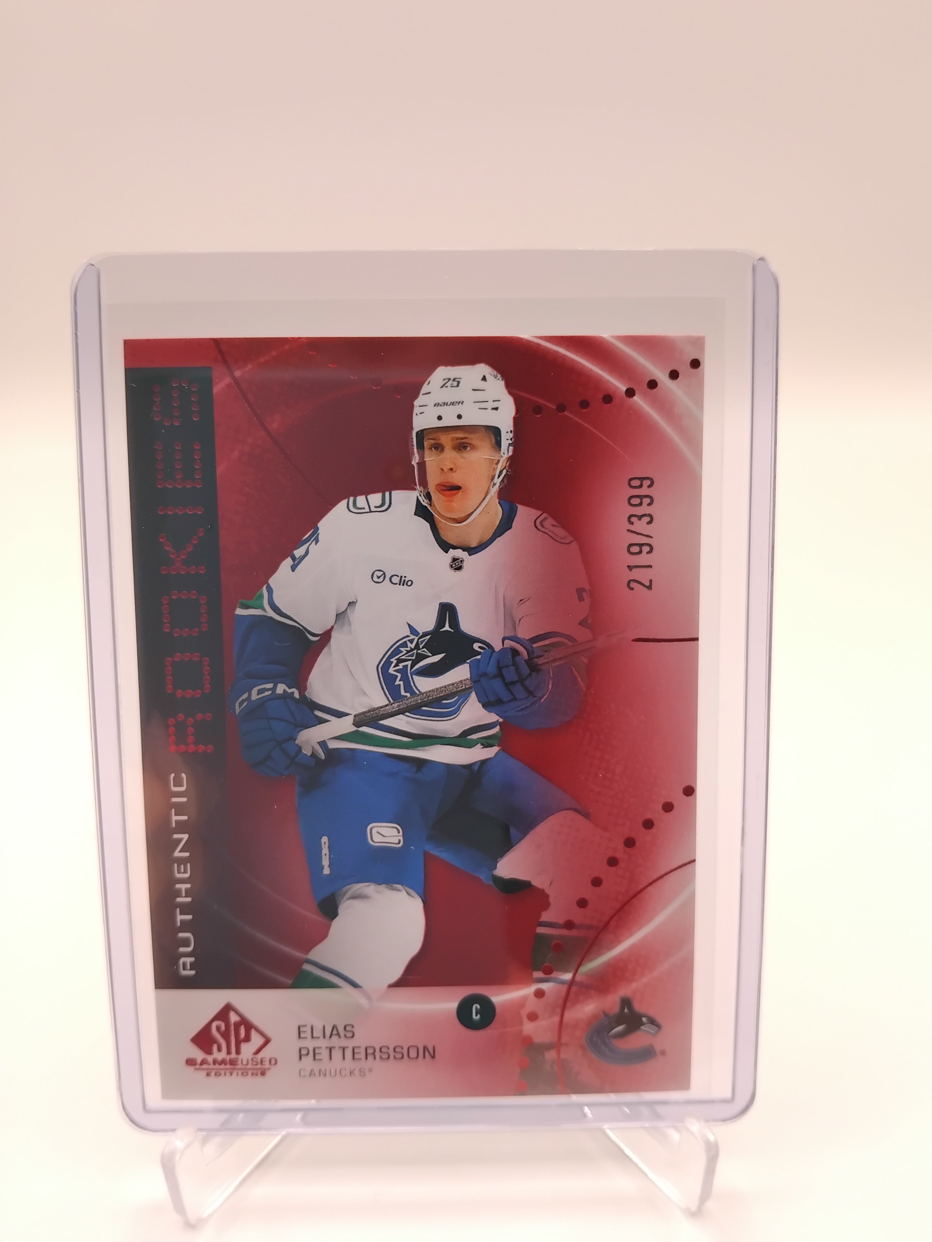 2025-26 SP Game Used Elias Pettersson 219/399