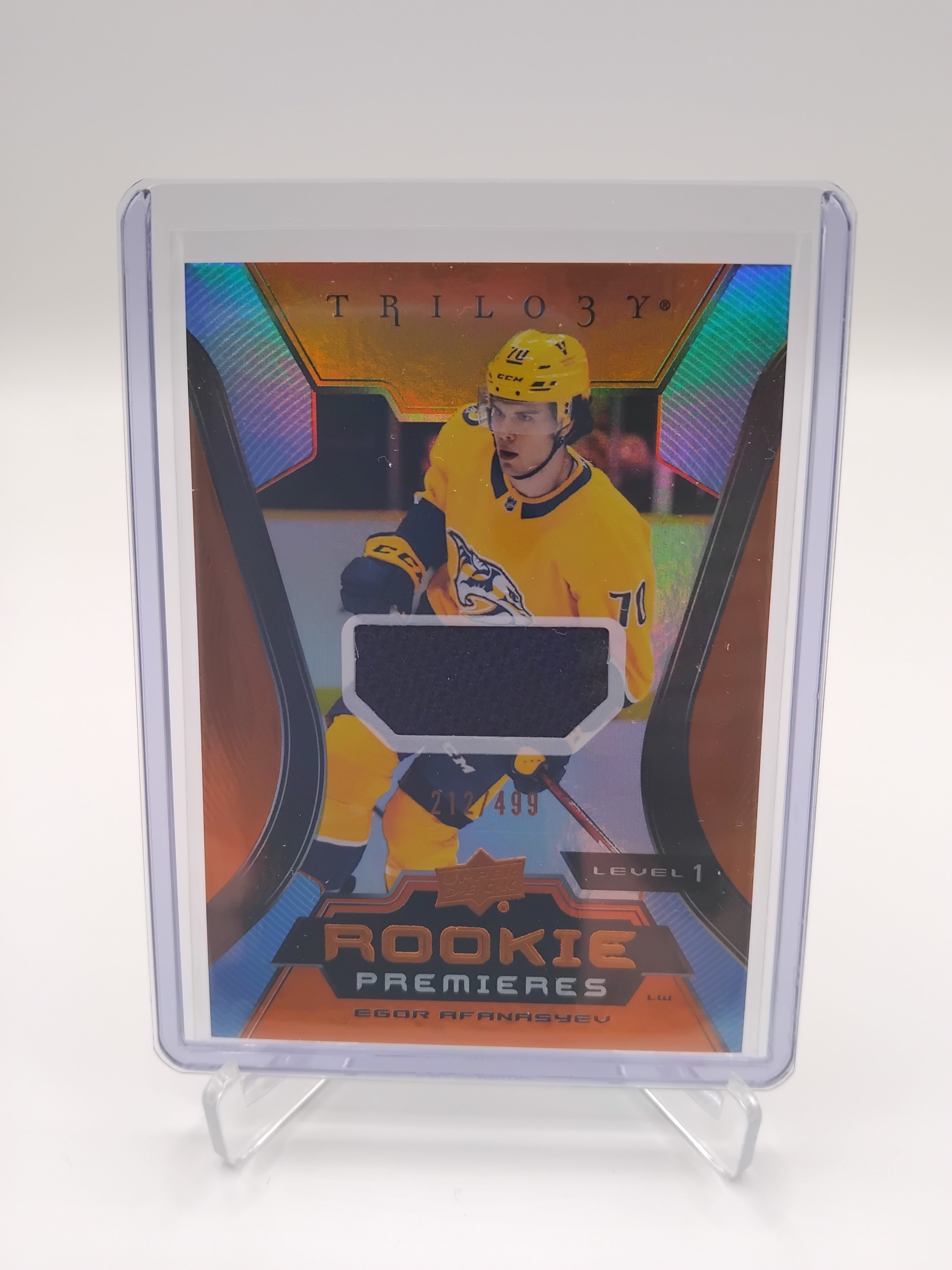 2023-24 Trilogy Egor Afanasyev Jersey 212/499