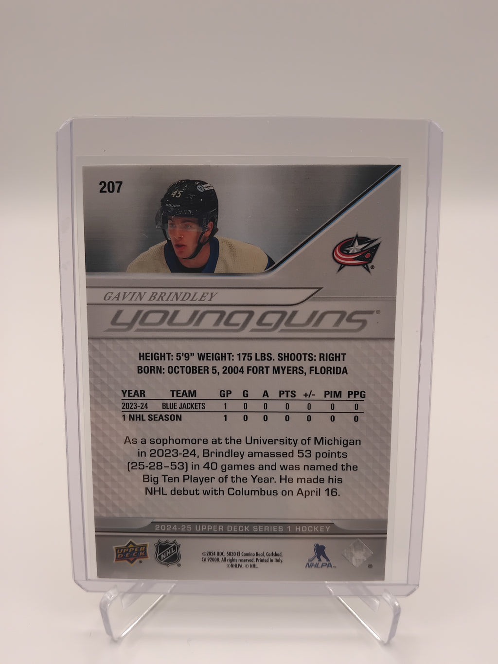 2024-25 Series 1 Gavin Brindley Young Guns