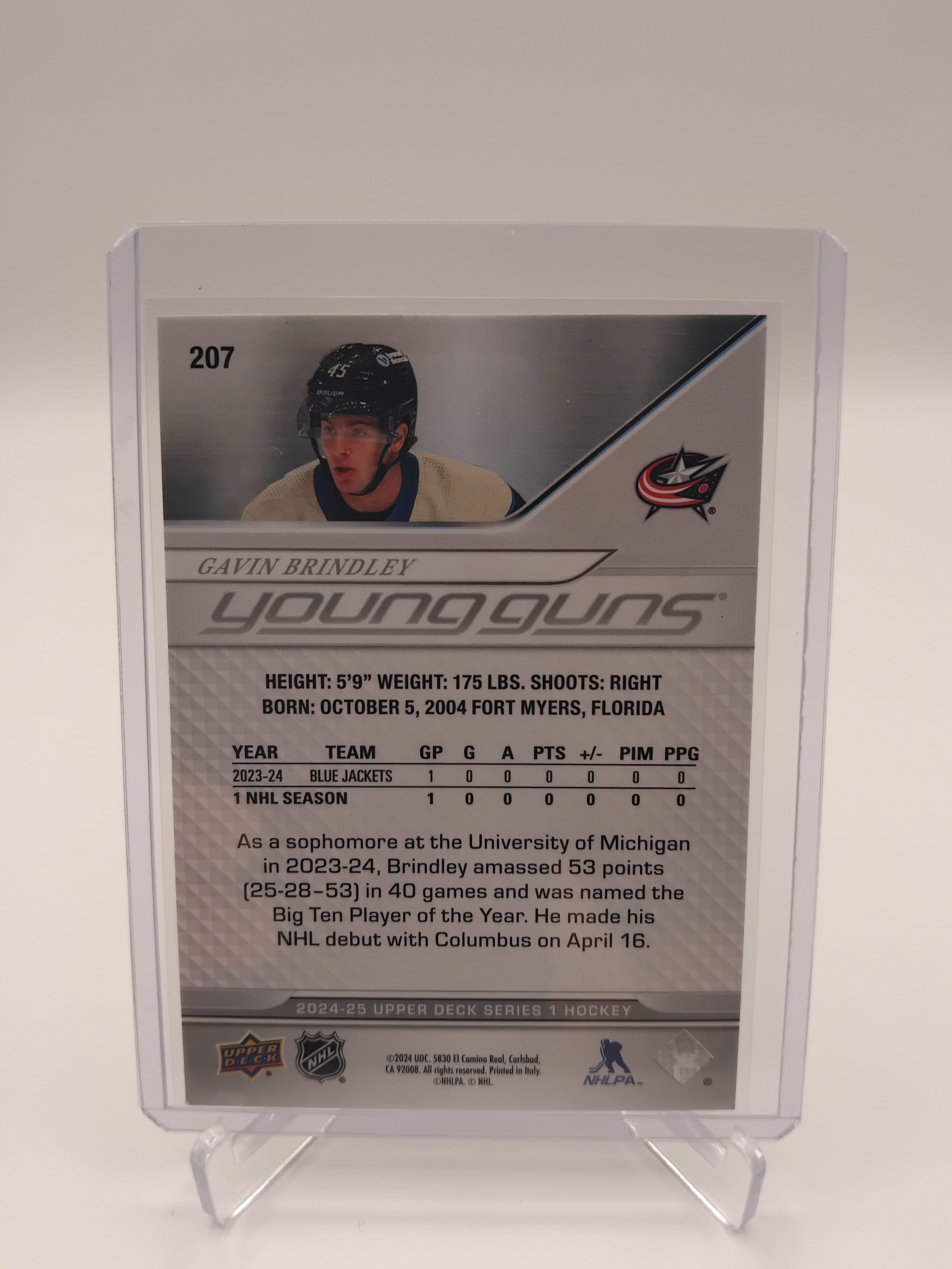 2024-25 Series 1 Gavin Brindley Young Guns