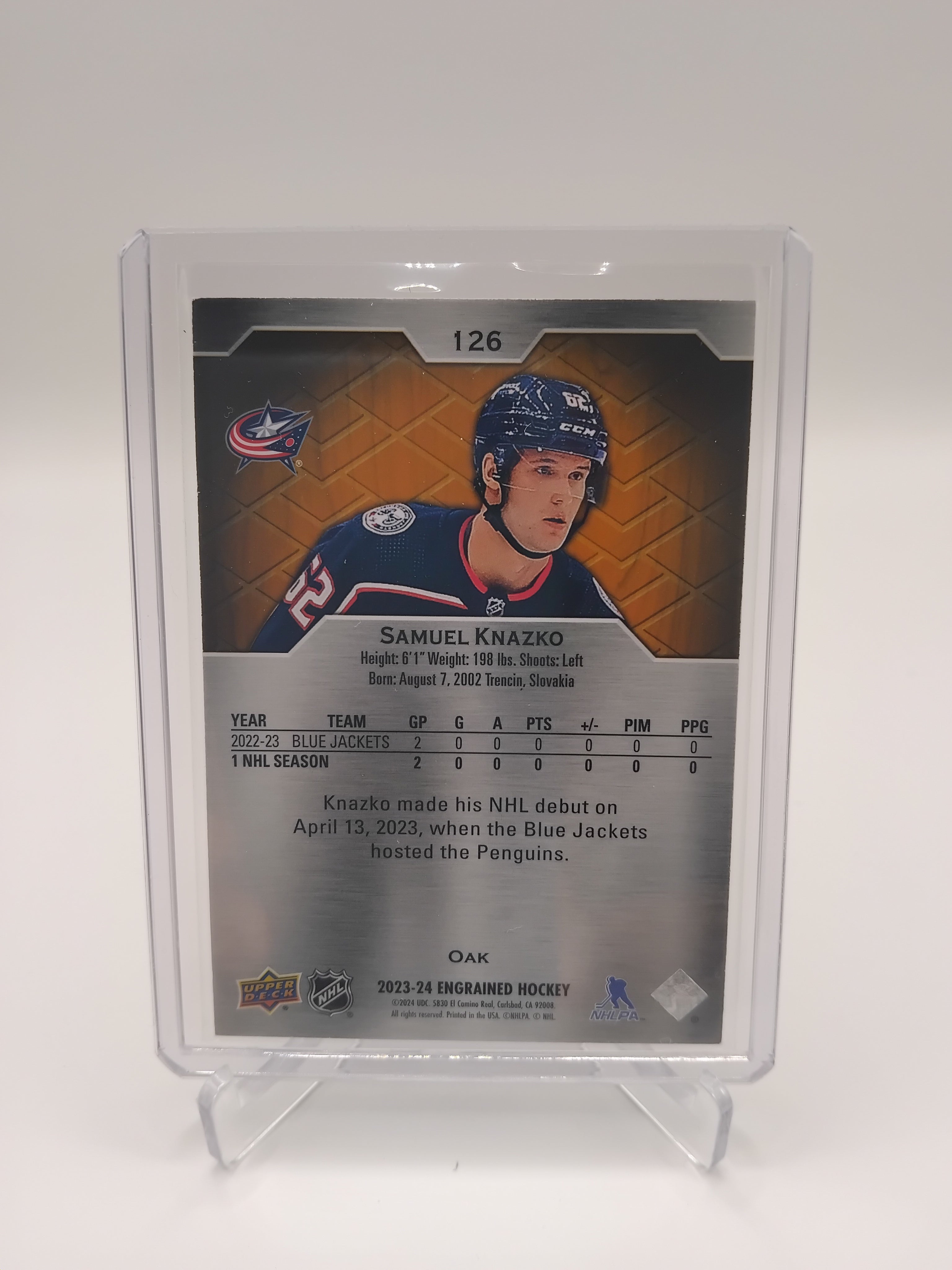 2023-24 Engrained Samuel Knazko 246/399