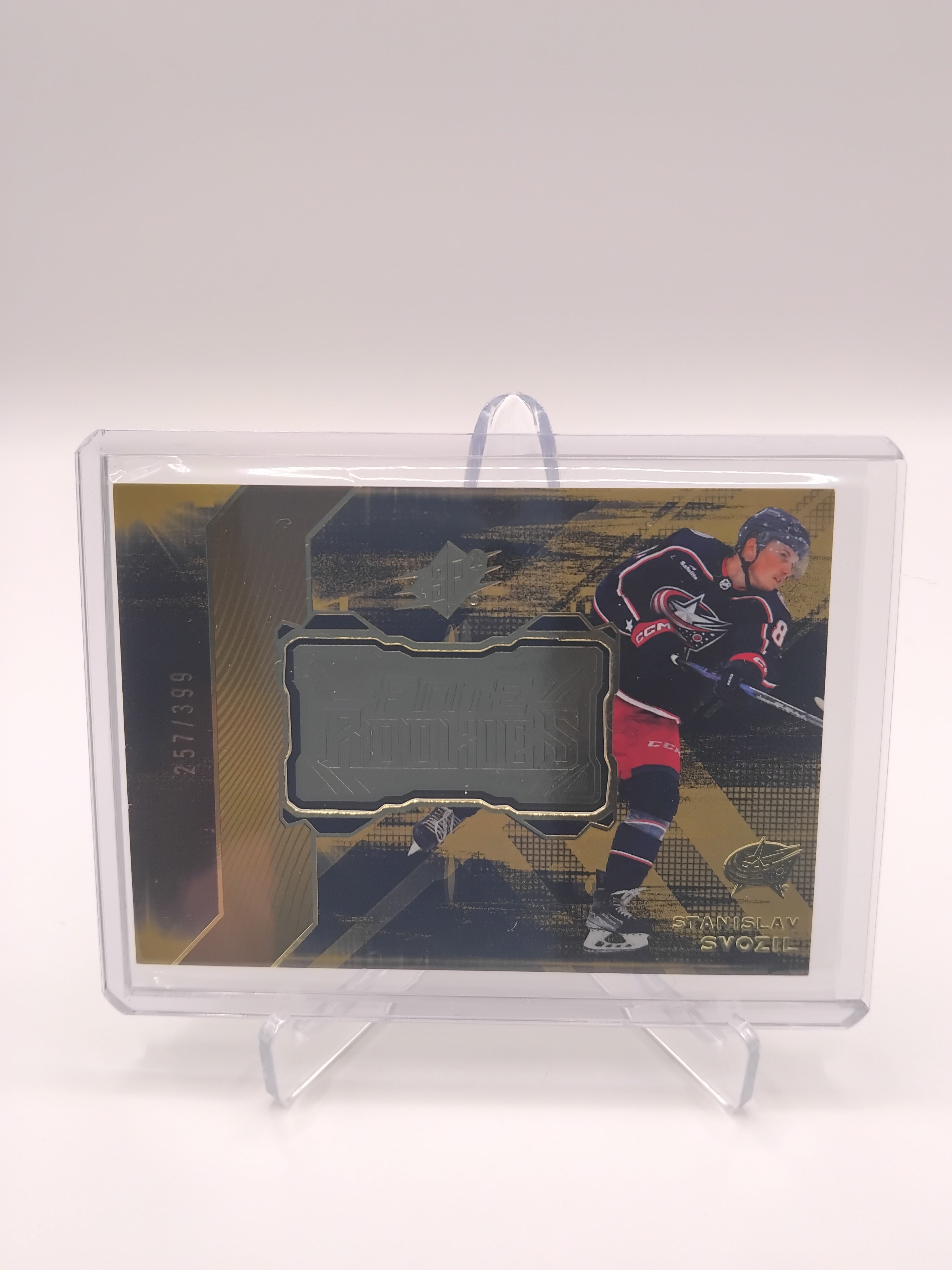 2023-24 SPX Stanislav Svozil Gold Finite Rookie 257/399