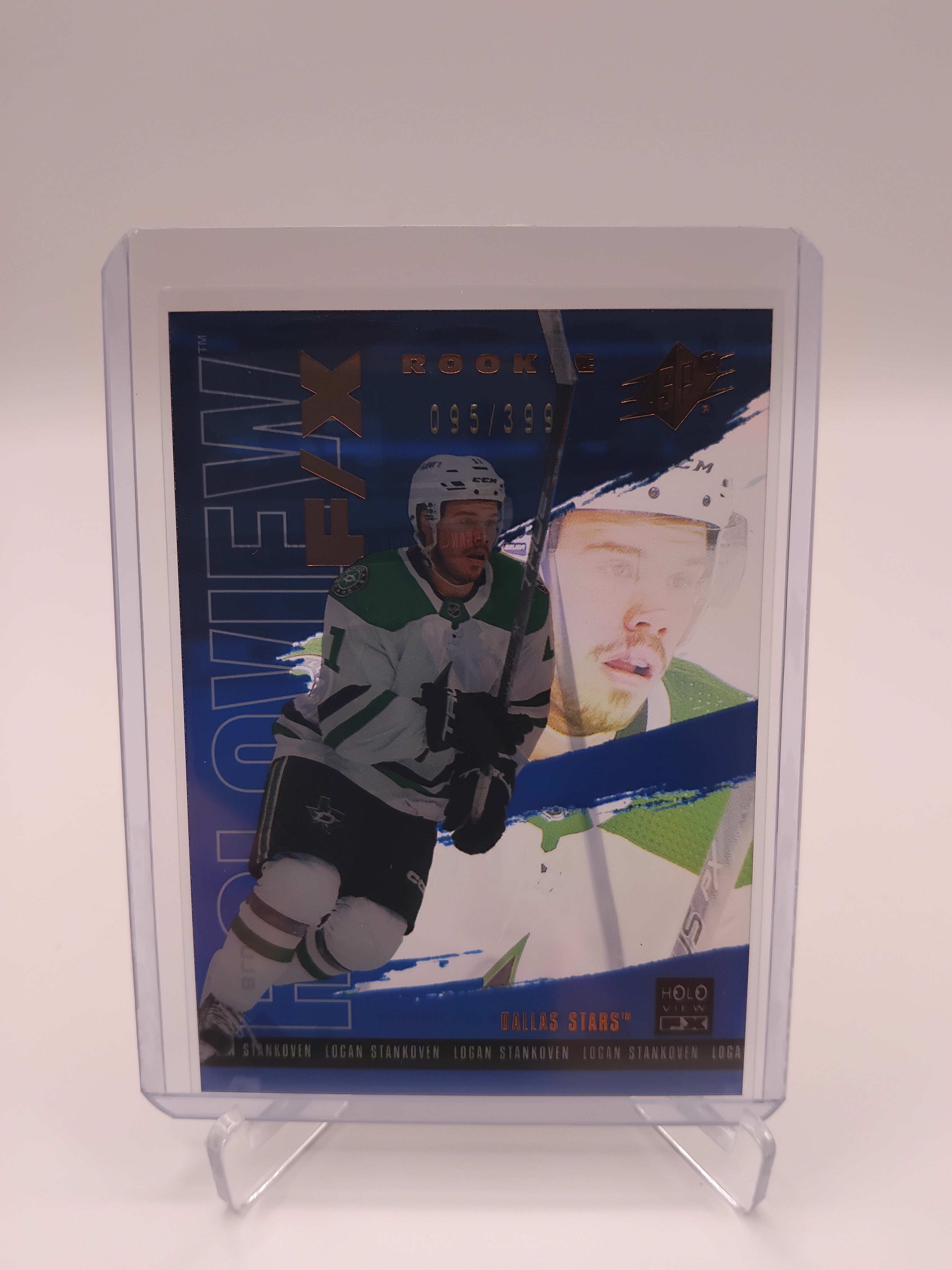 2024-25 SPX Logan Stankoven Blue 095/399