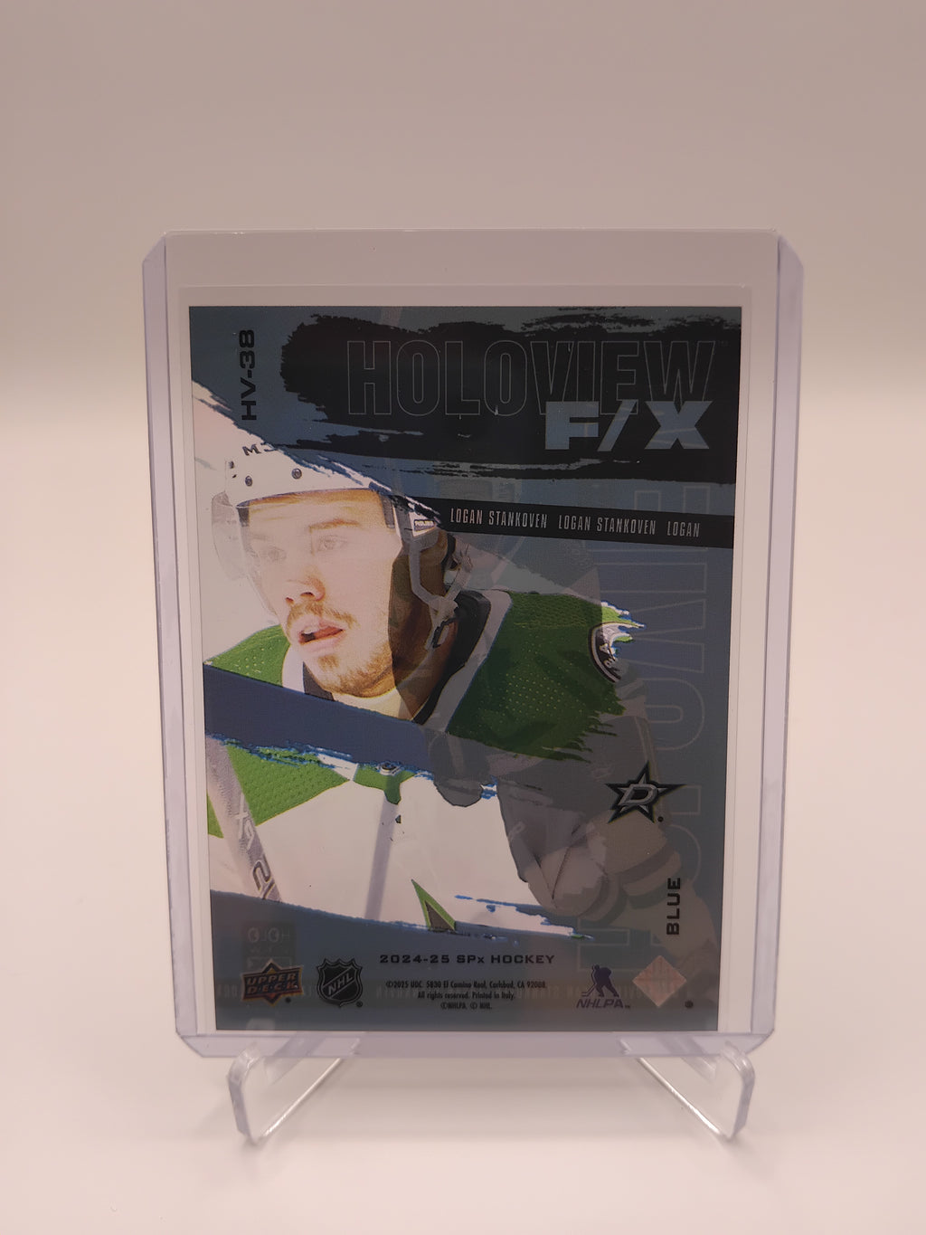 2024-25 SPX Logan Stankoven Blue 095/399
