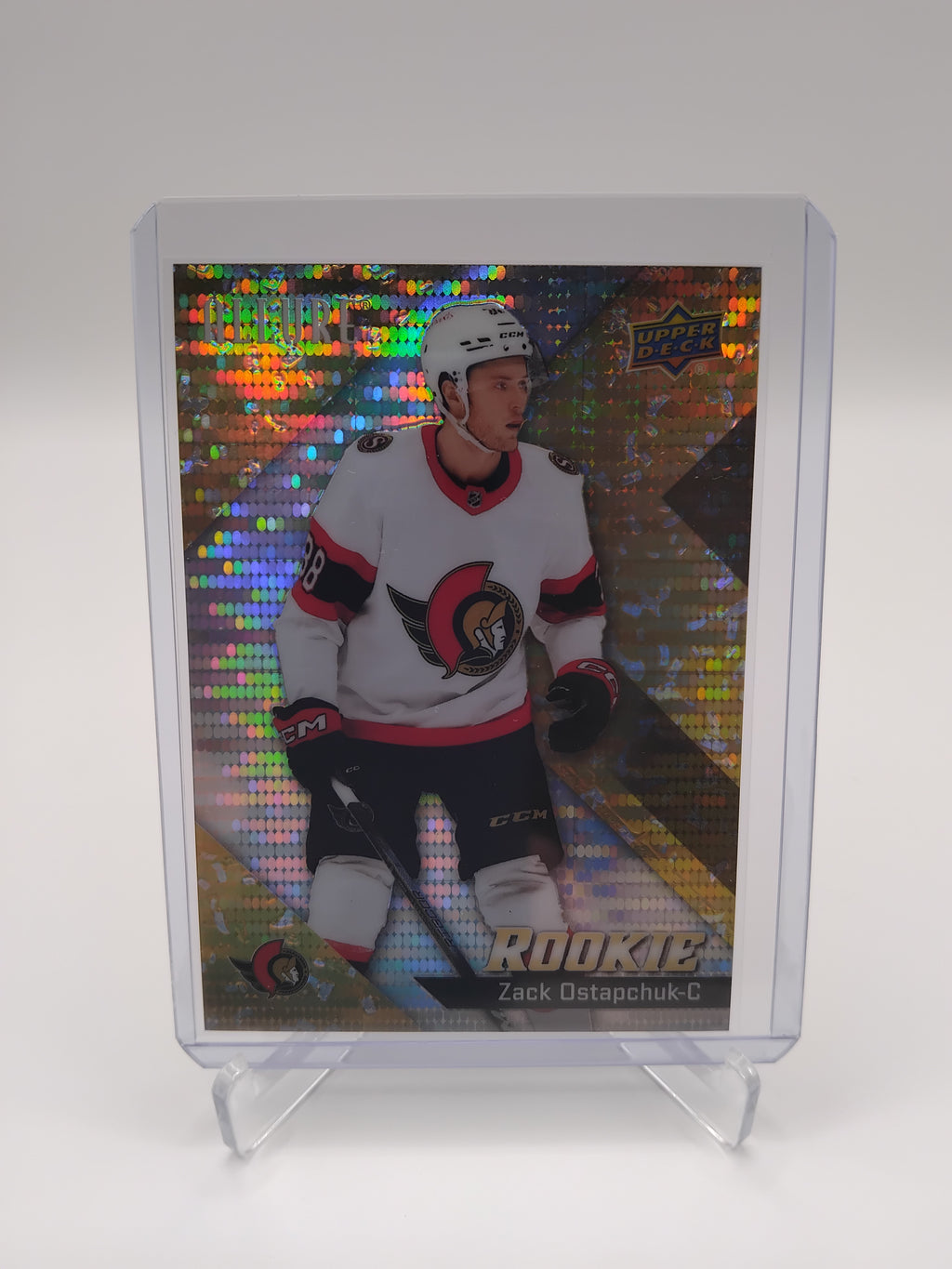 2025-26 Allure Zack Ostapchuk Gold Glitterbomb 034/199