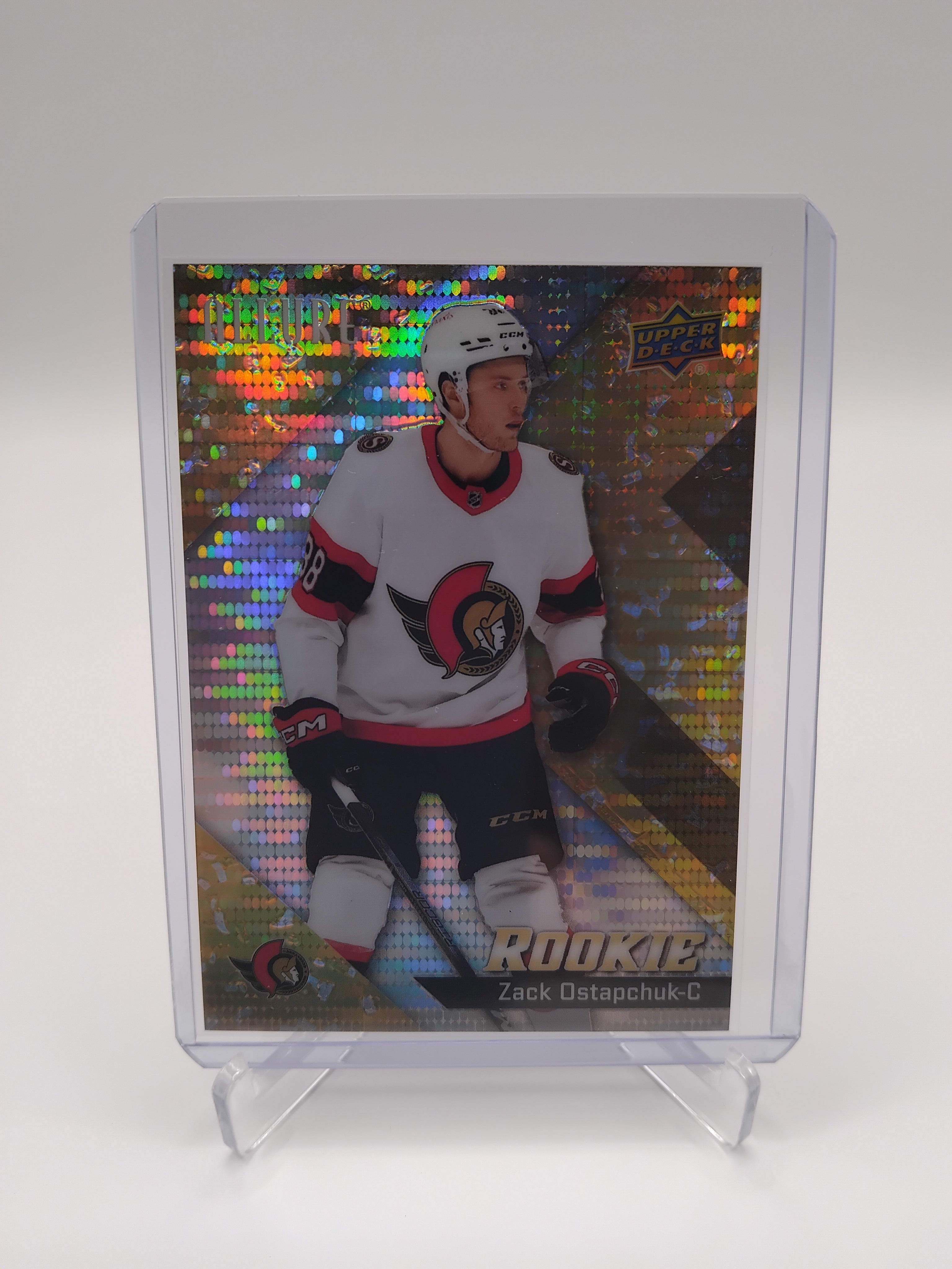 2025-26 Allure Zack Ostapchuk Gold Glitterbomb 034/199
