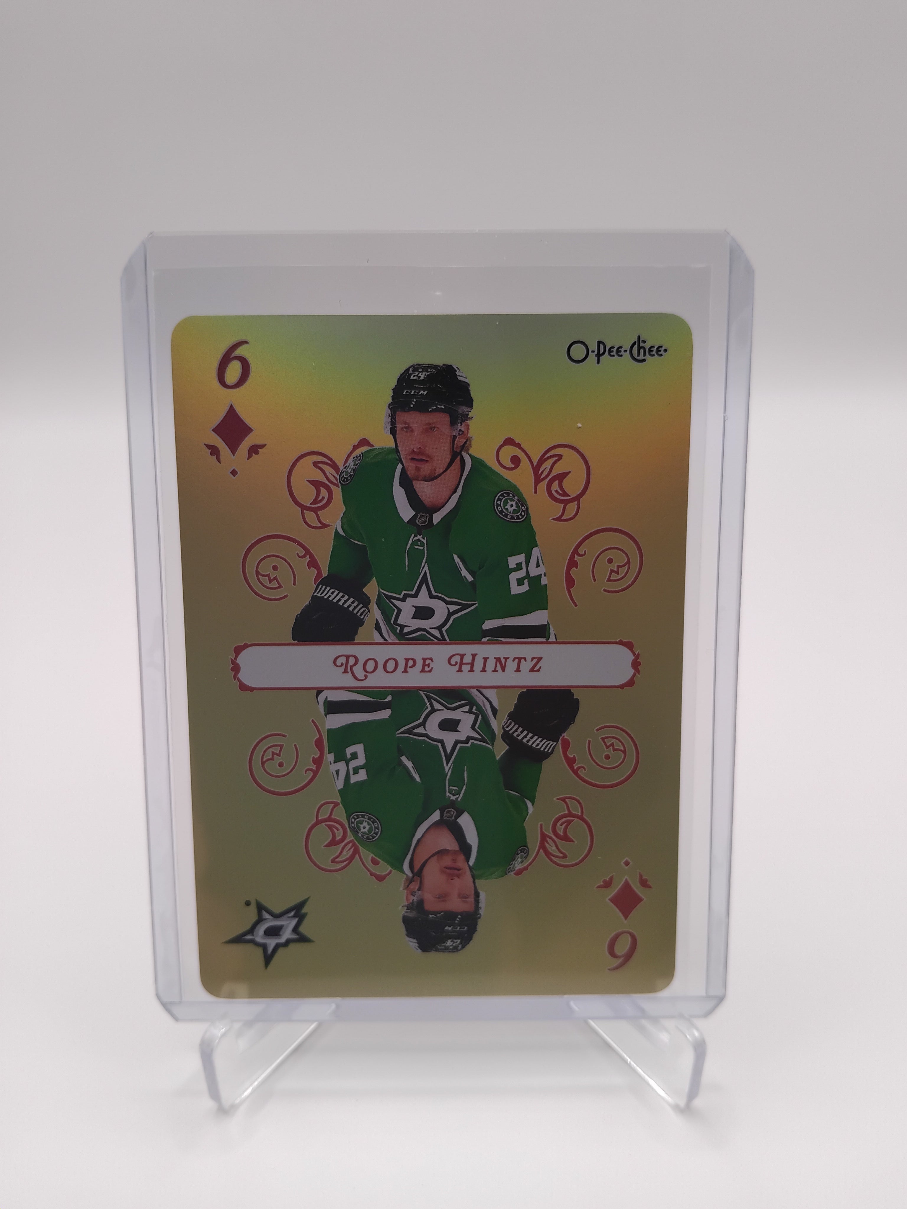 2025-26 OPC Roope Hintz Playing Card