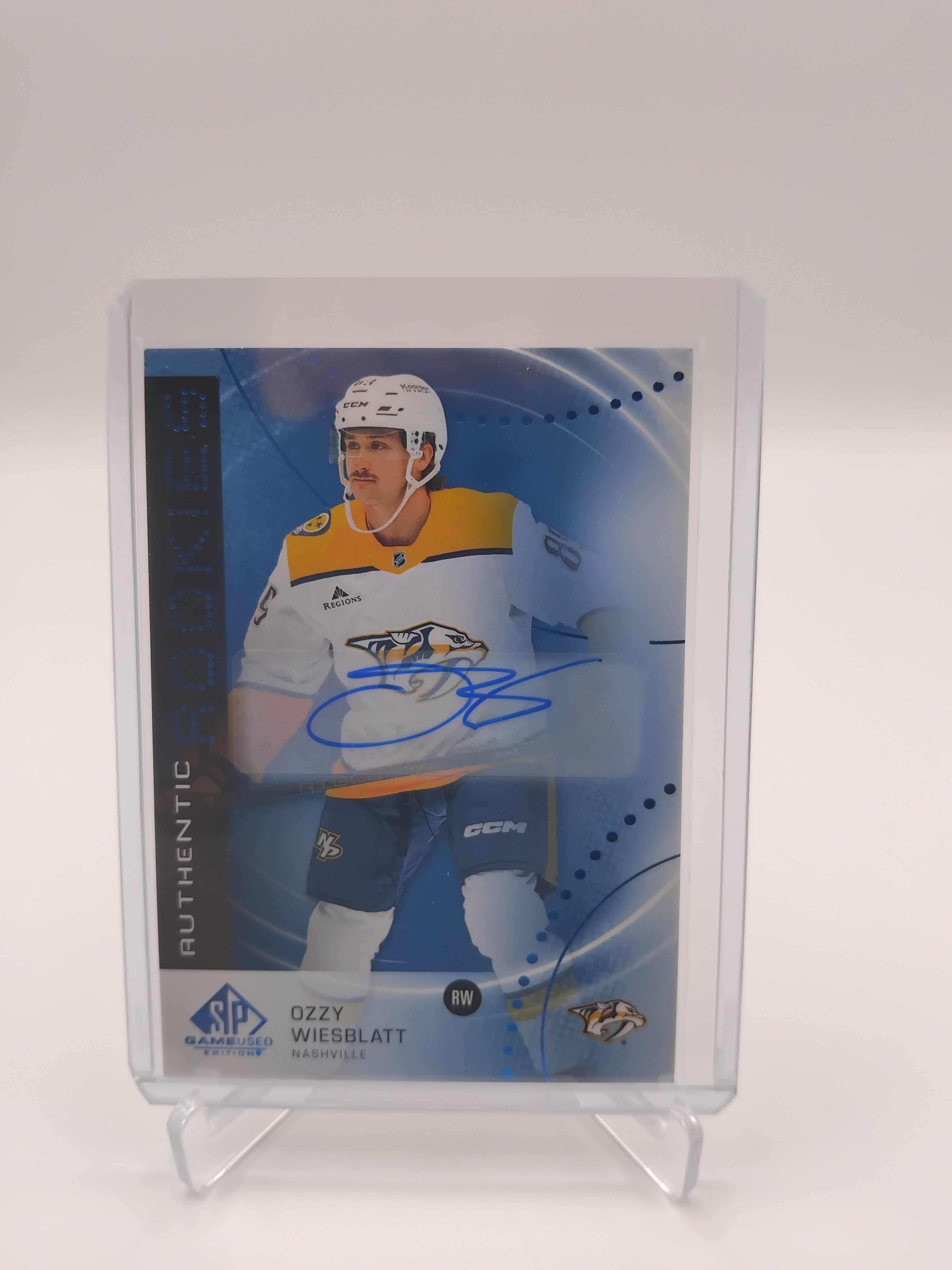 2025-26 SP Game Used Ozzy Wiesblatt Auto