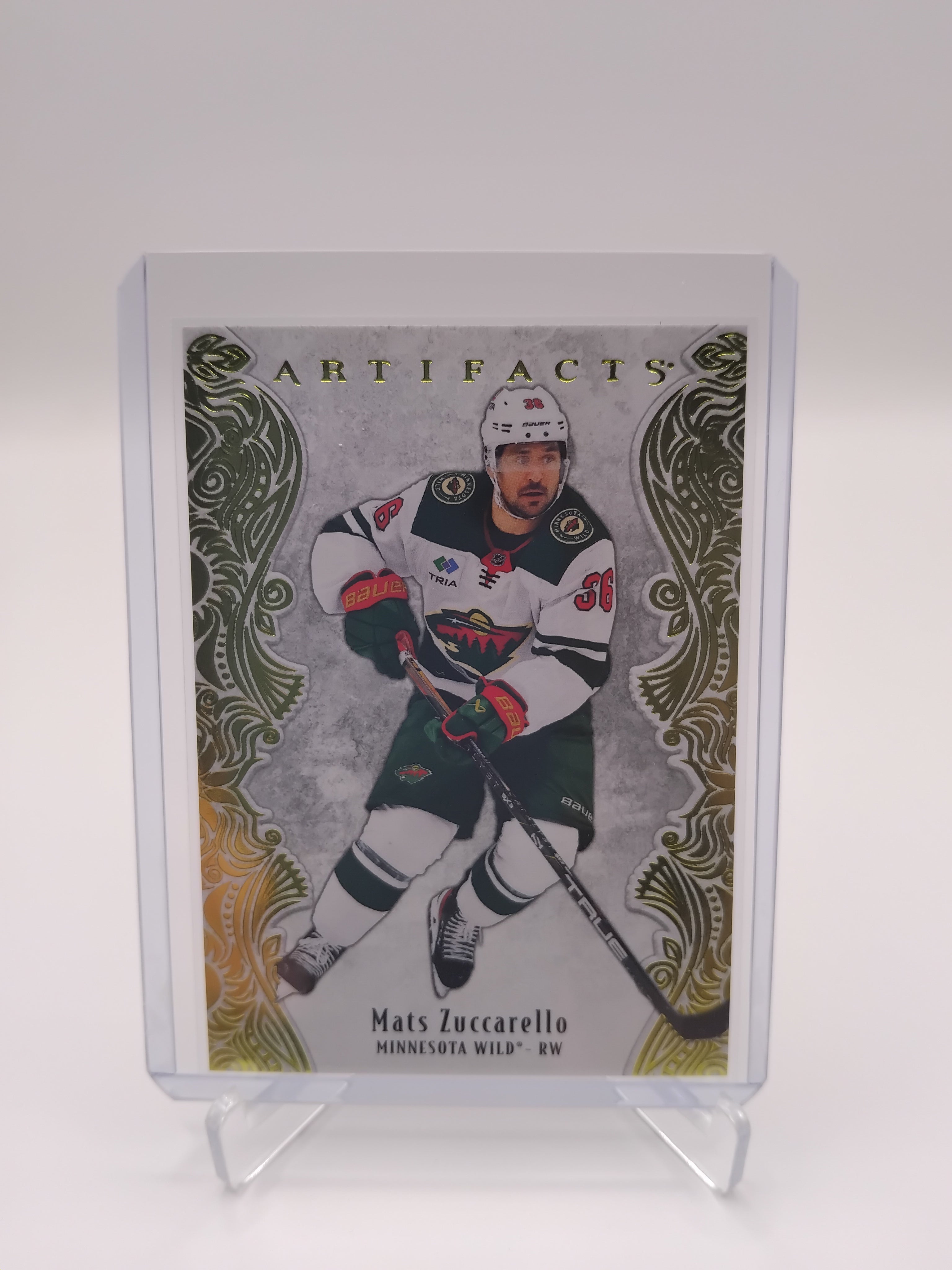 2025-26 Artifacts Mats Zuccarello Gold 17/50