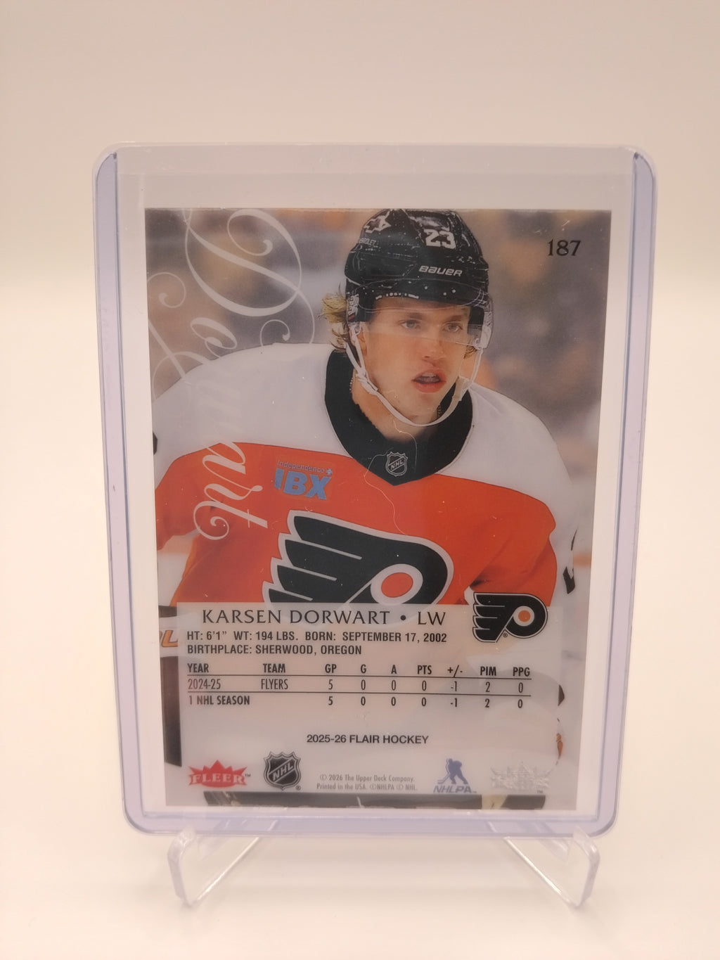 2025-26 Flair Karsen Dorwart