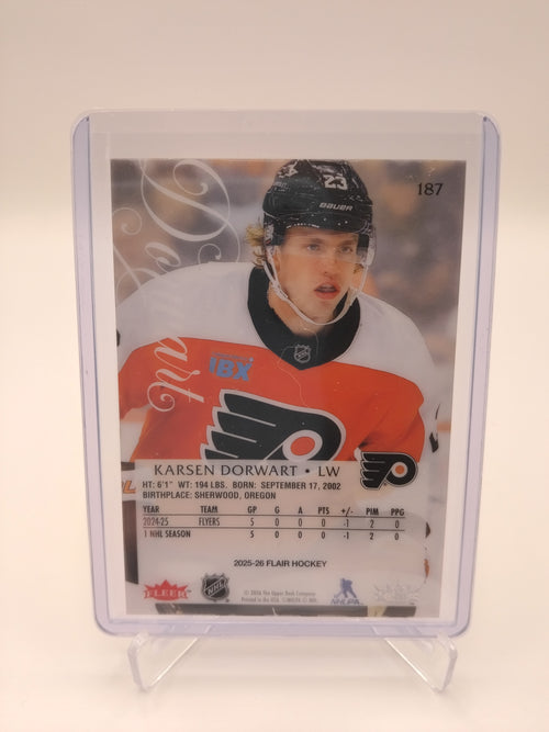 2025-26 Flair Karsen Dorwart