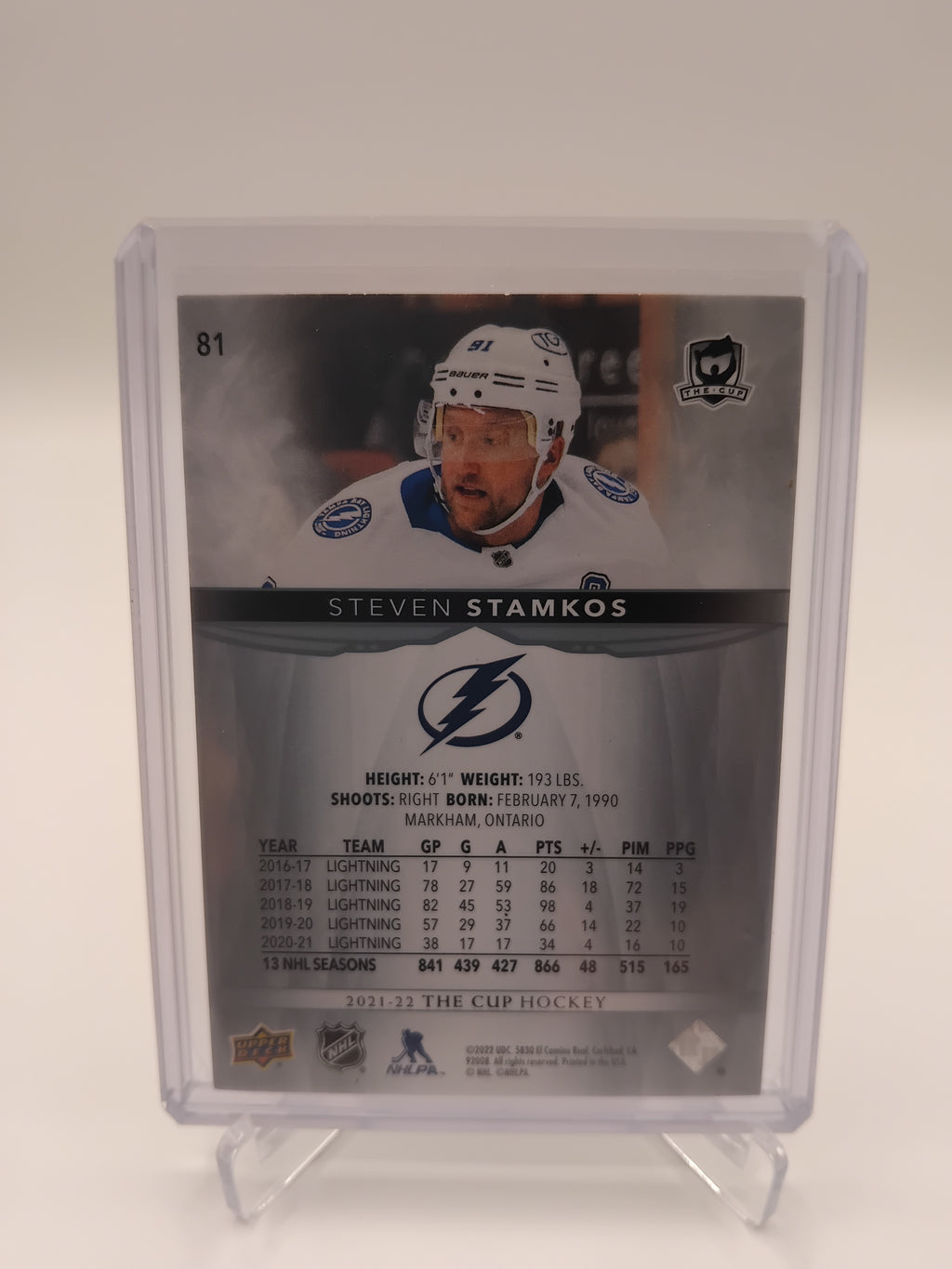 2021-22 The Cup Steven Stamkos 142/249