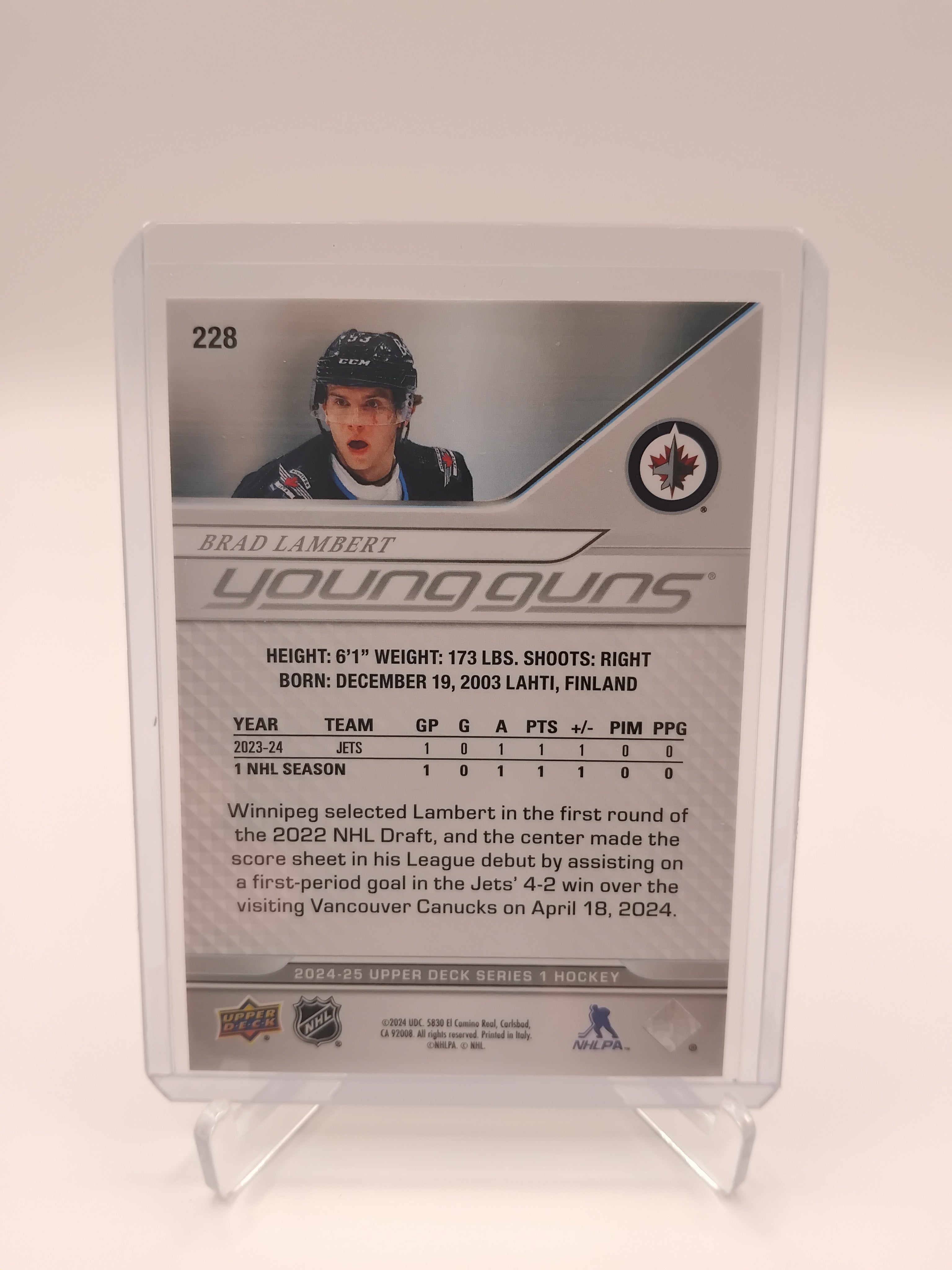 2024-25 Series 1 Brad Lambert Young Guns