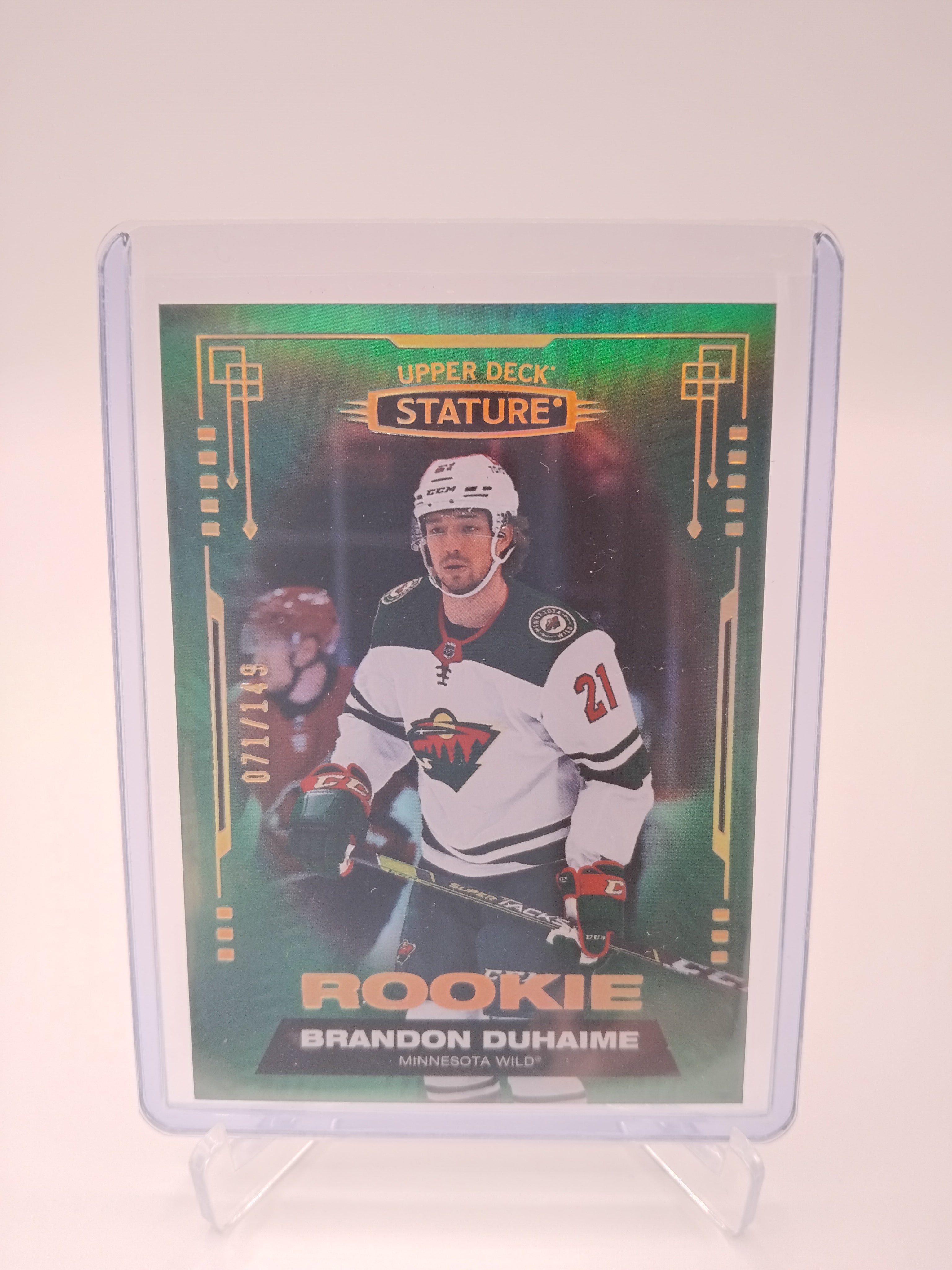 2021-22 Stature Brandon Duhaime 071/149