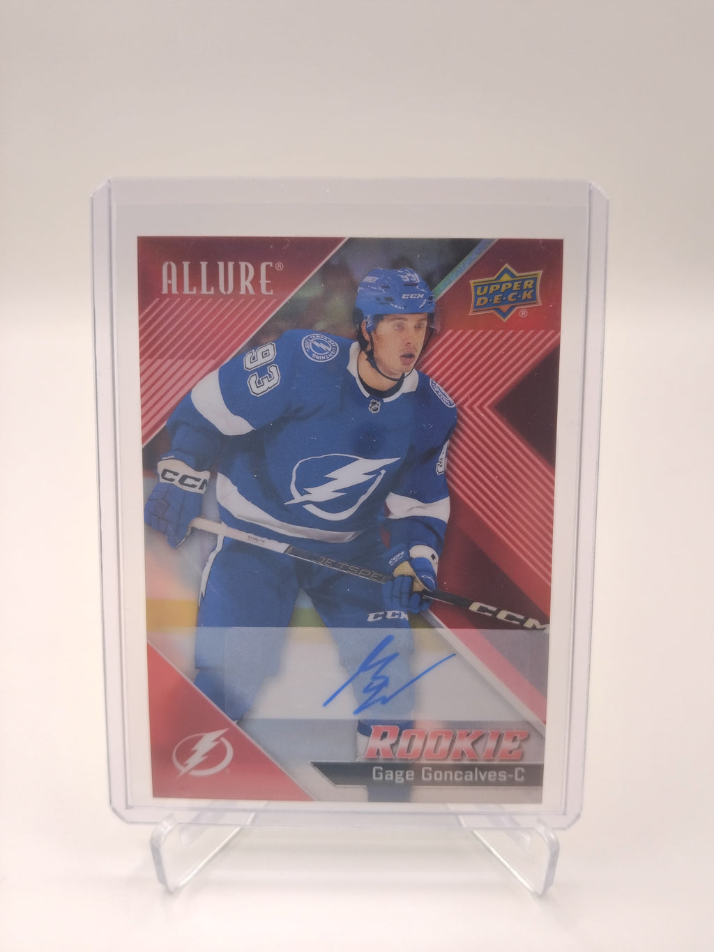 2024-25 Allure Gage Goncalves Red Rainbow Auto