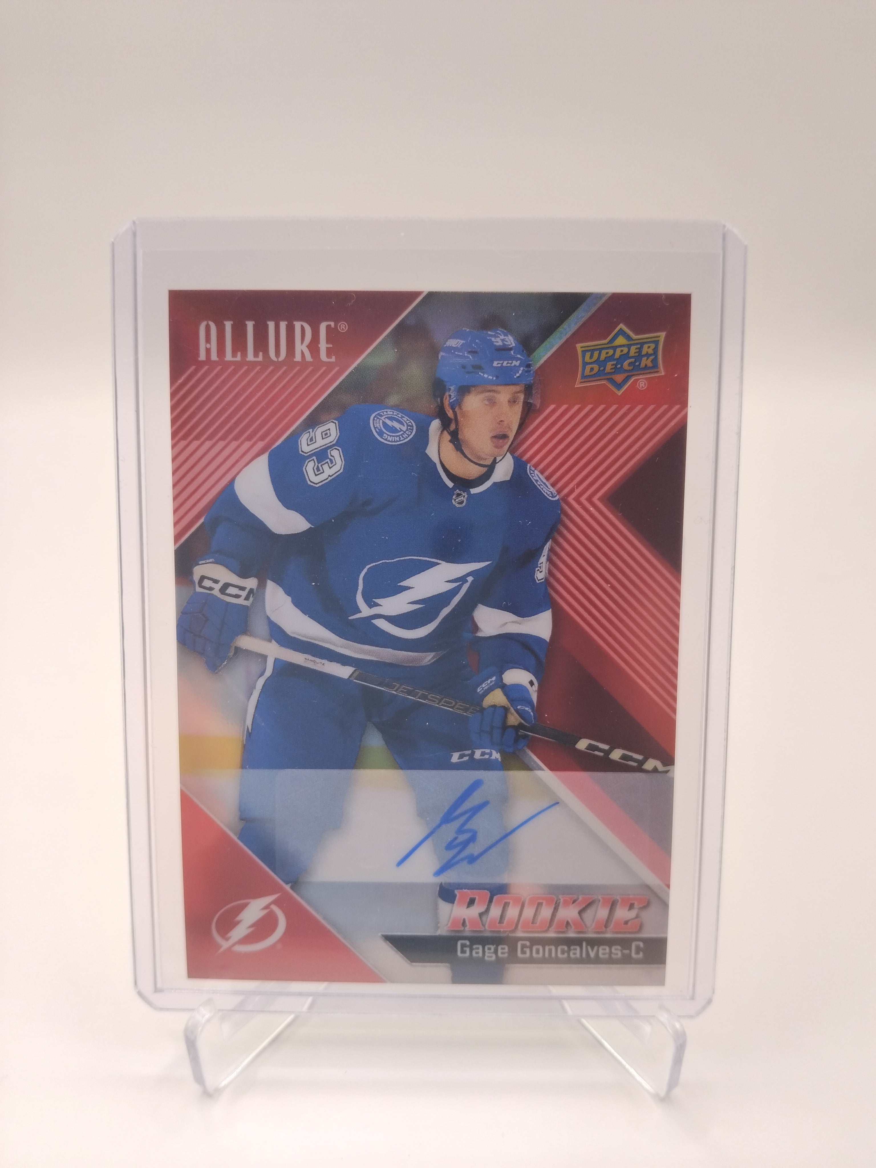 2024-25 Allure Gage Goncalves Red Rainbow Auto