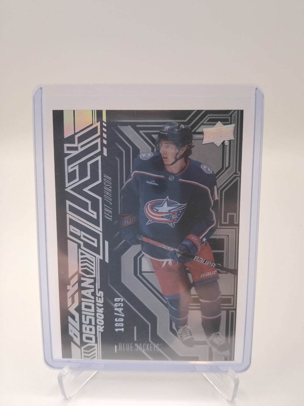 2022-23 SPX Kent Johnson Obsidian Rookies 186/499