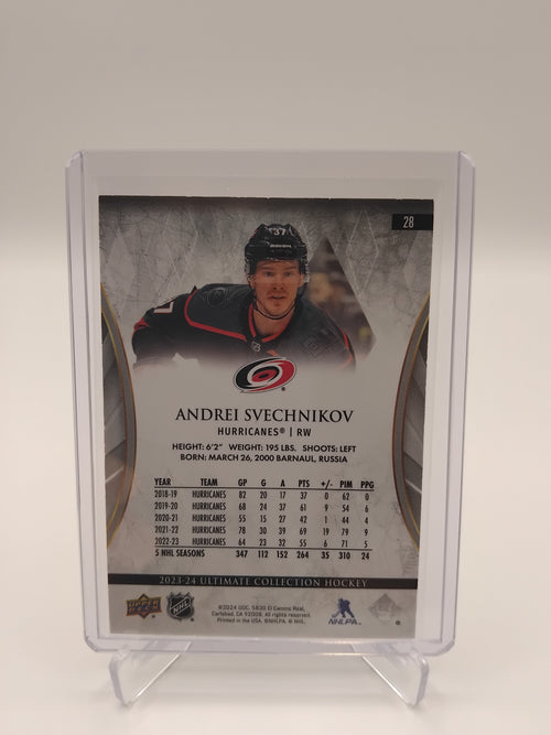 2023-24 Ultimate Collection Andrei Svechnikov 24/99