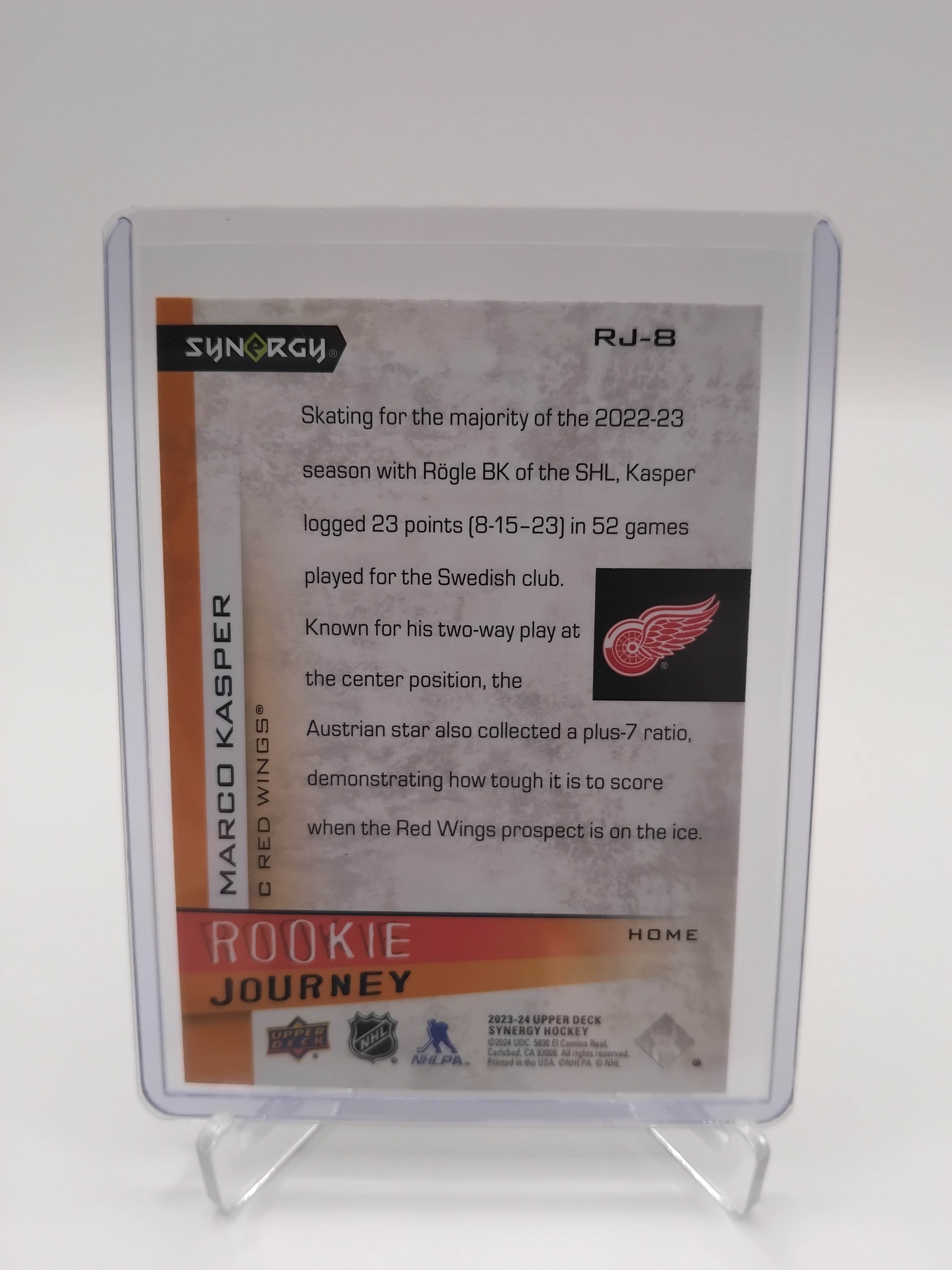 2023-24 Synergy Marco Kasper Rookie Journey 511/599