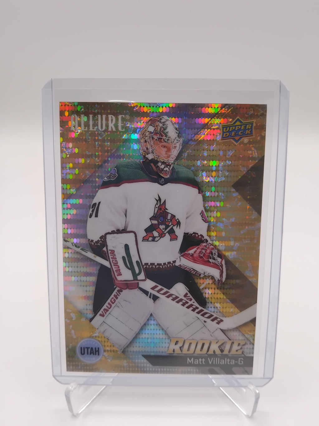 2024-25 Allure Matt Villalta Gold Glitter Bomb 077/199