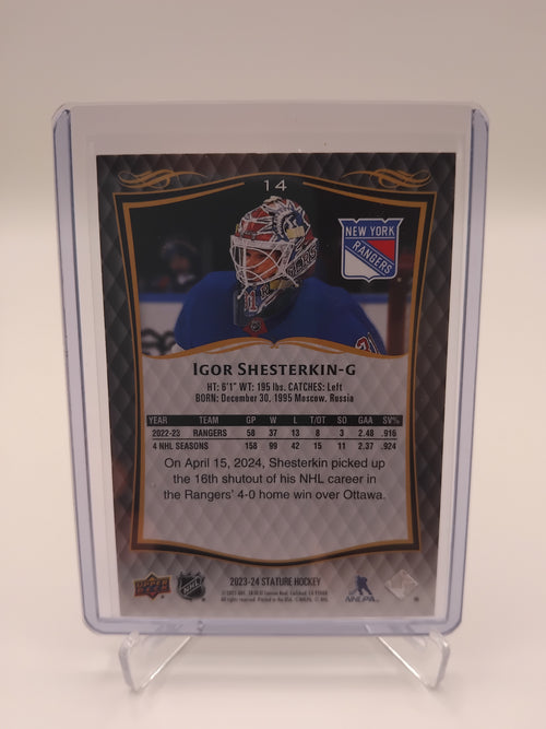 2023-24 Stature Igor Shesterkin