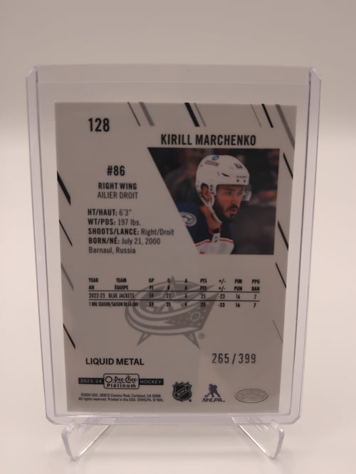 2023-24 OPC Platinum Kirill Marchenko Liquid Metal 265/399