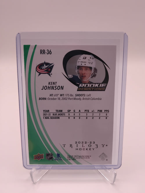 2022-23 Trilogy Kent Johnson 34/99