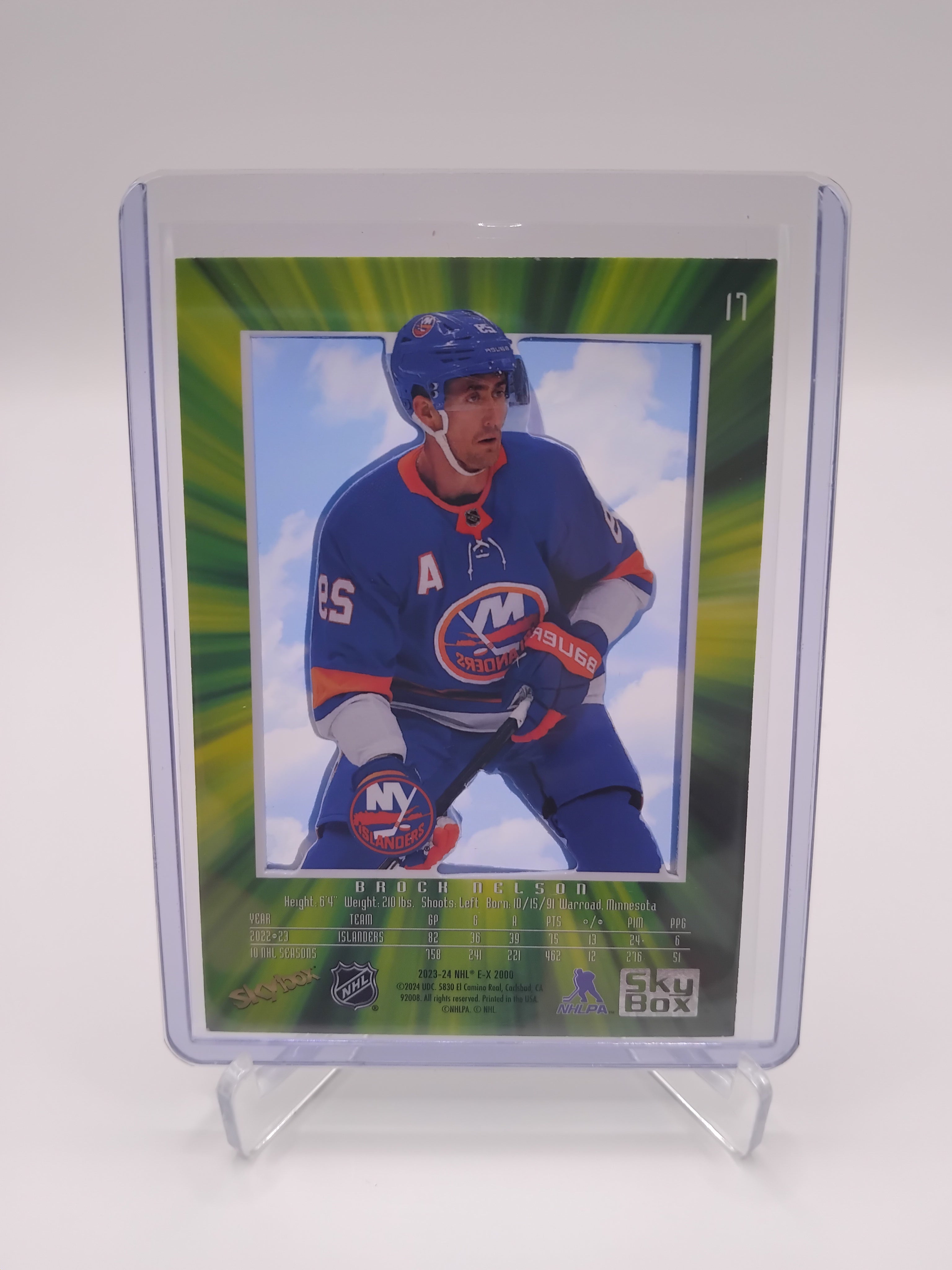 2023-24 Skybox EX-2000 Brock Nelson
