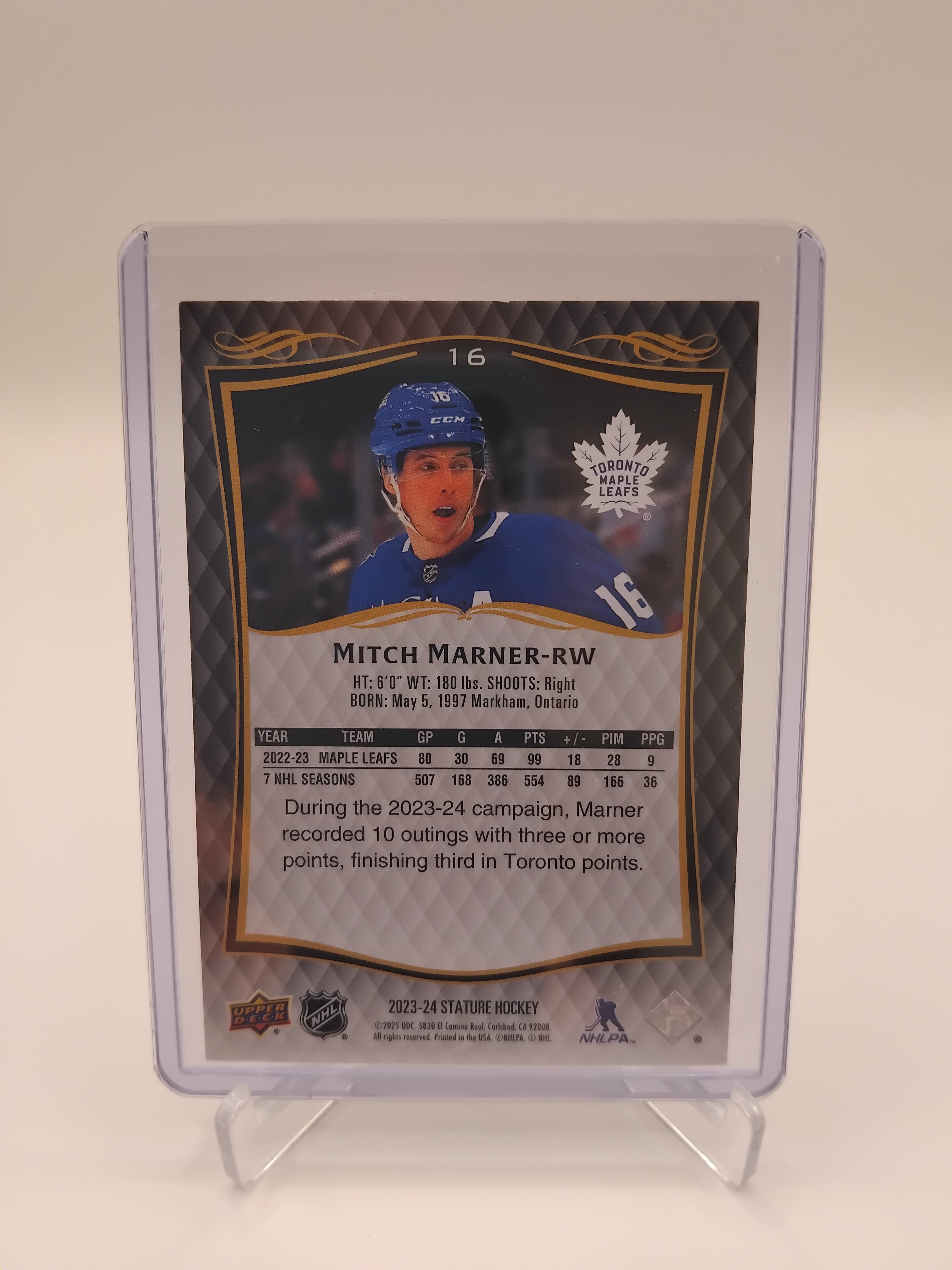 2023-24 Stature Mitch Marner
