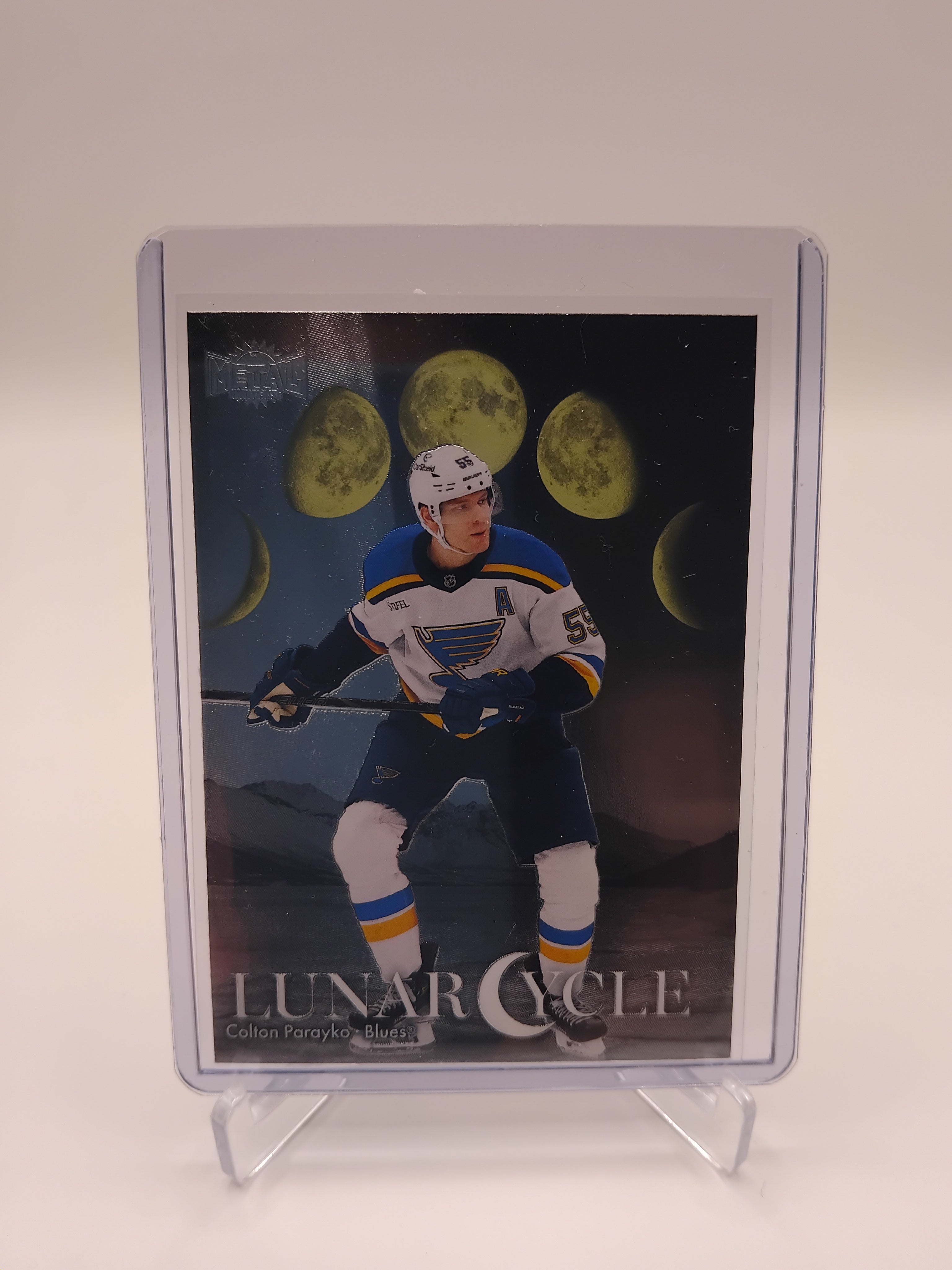 2025-26 Metal Universe Colton Parayko Lunar Cycle