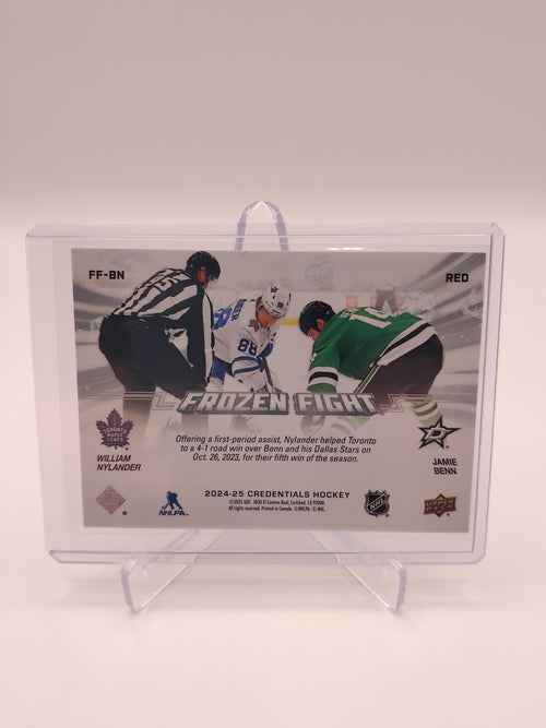 2024-25 Credentials Nylander/Benn Frozen Fight 062/149