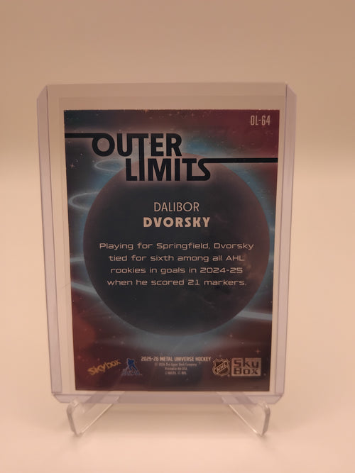 2025-26 Metal Universe Dalibor Dvorsky Outer Limits