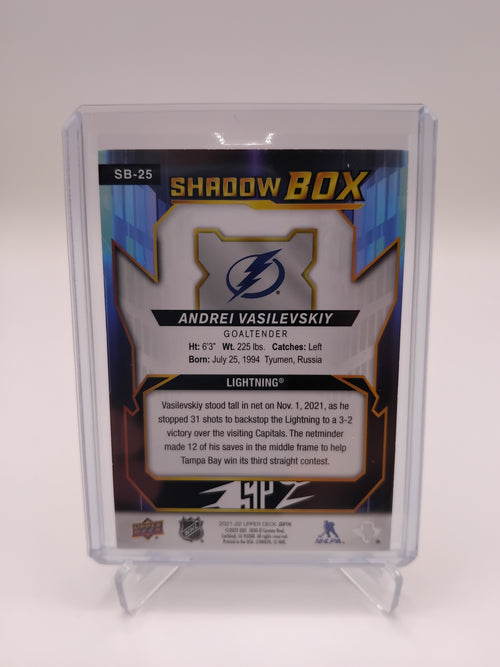 2021-22 SPX Andrei Vasilevskiy Shadowbox