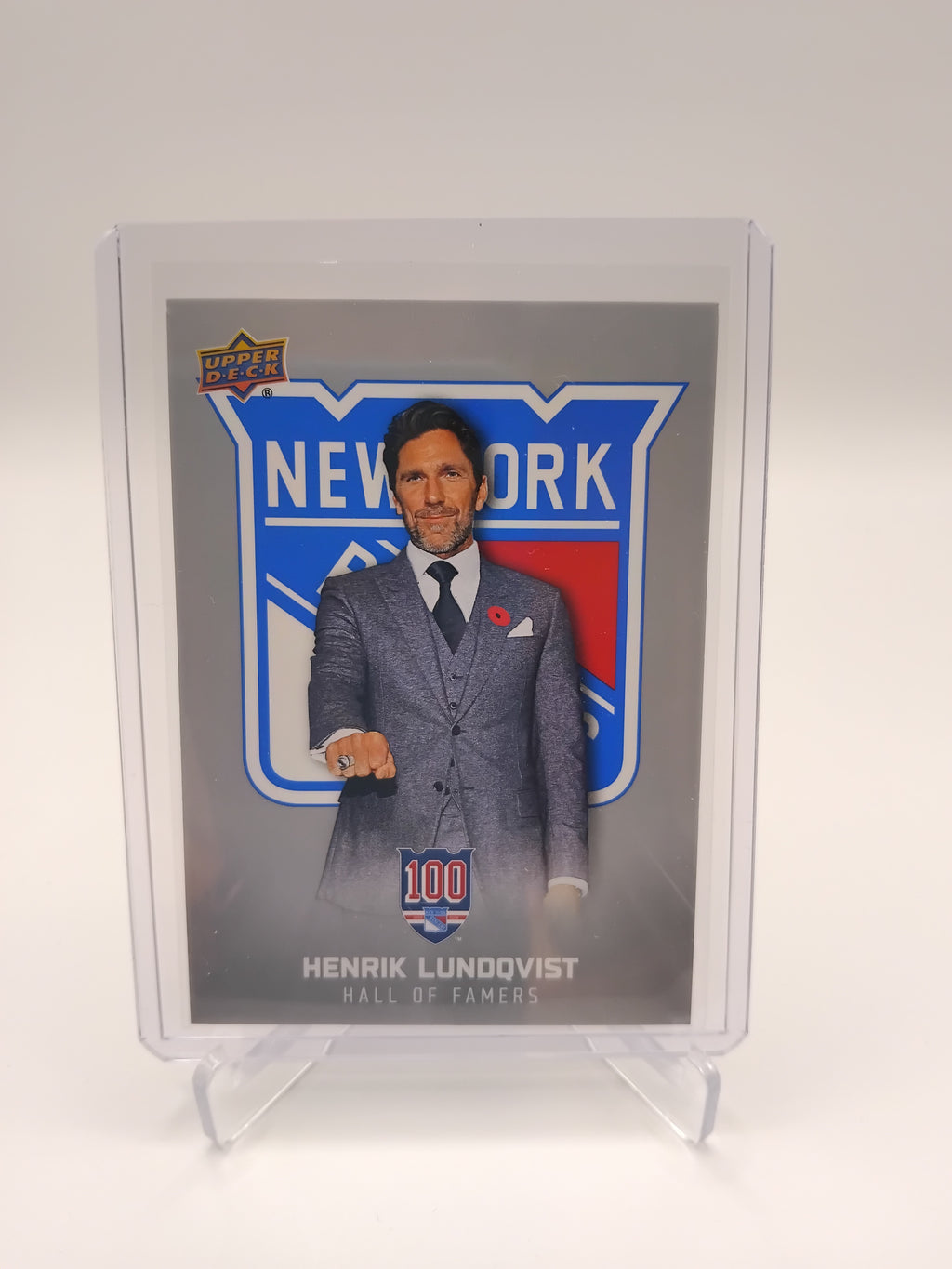 2025-26 Rangers Centennial Henrik Lundqvist Hall of Famers