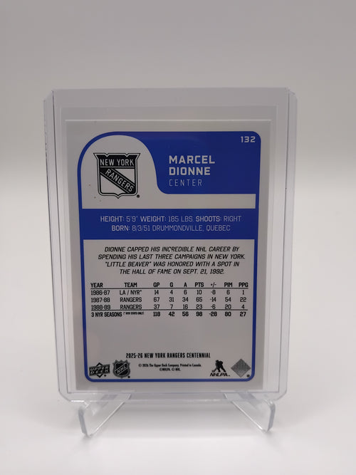 2025-26 Rangers Centennial Marcel Dionne Hall of Famers