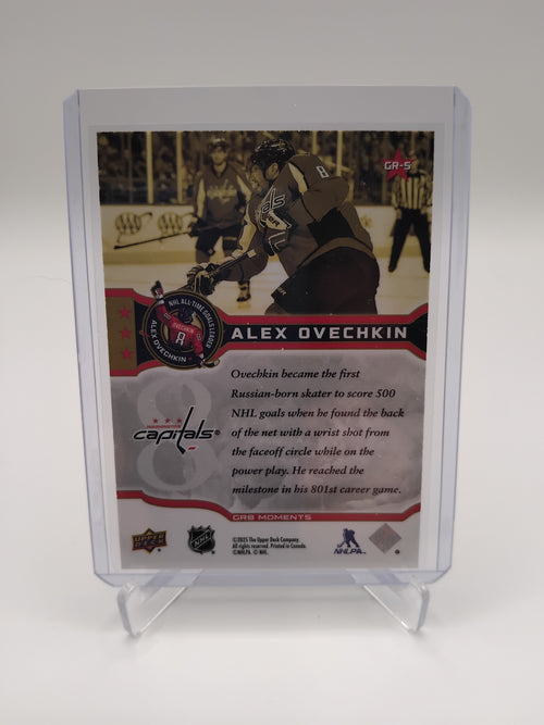 2025 GR8 Moments Ovechkin Scores His 500th