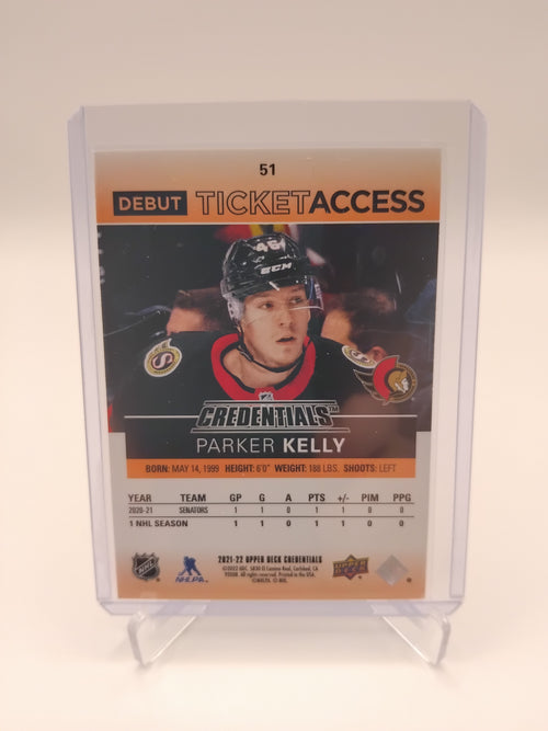 2021-22 Credentials Parker Kelly 044/149