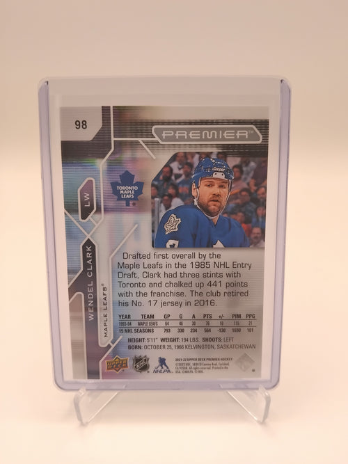2021-22 Premier Wendel Clark 13/99