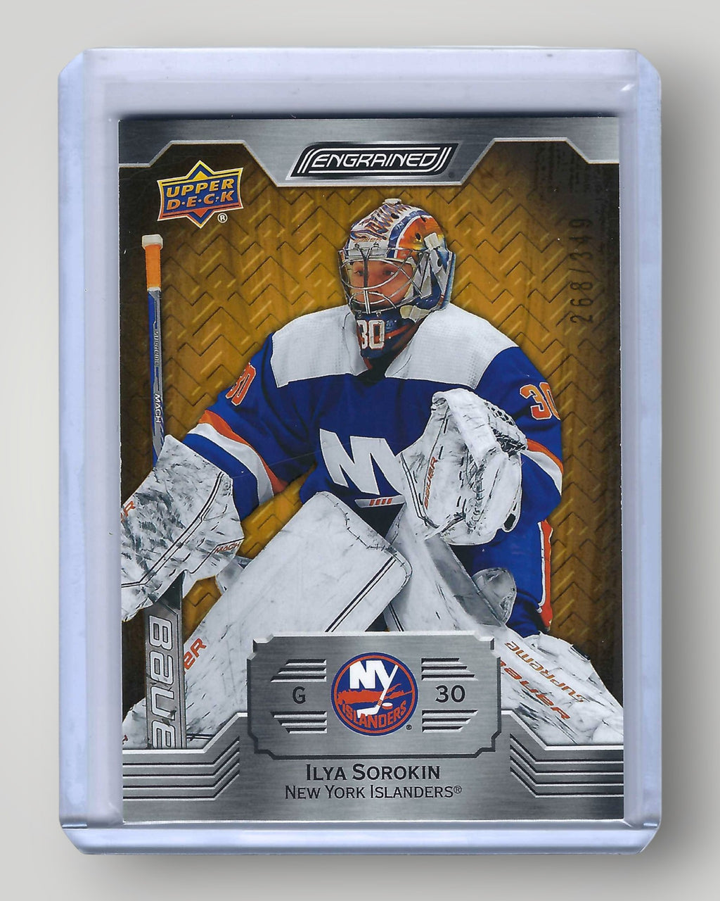 2023-24 Upper Deck Engrained #9 Ilya Sorokin #/349