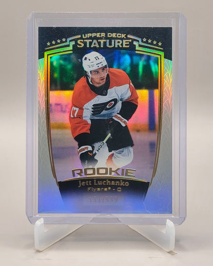 2024-25 Upper Deck Stature #35 Jett Luchanko #/999