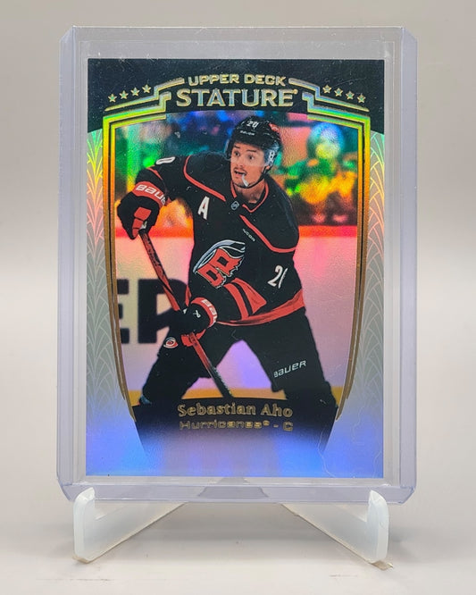 2024-25 Upper Deck Stature #22 Sebastian Aho