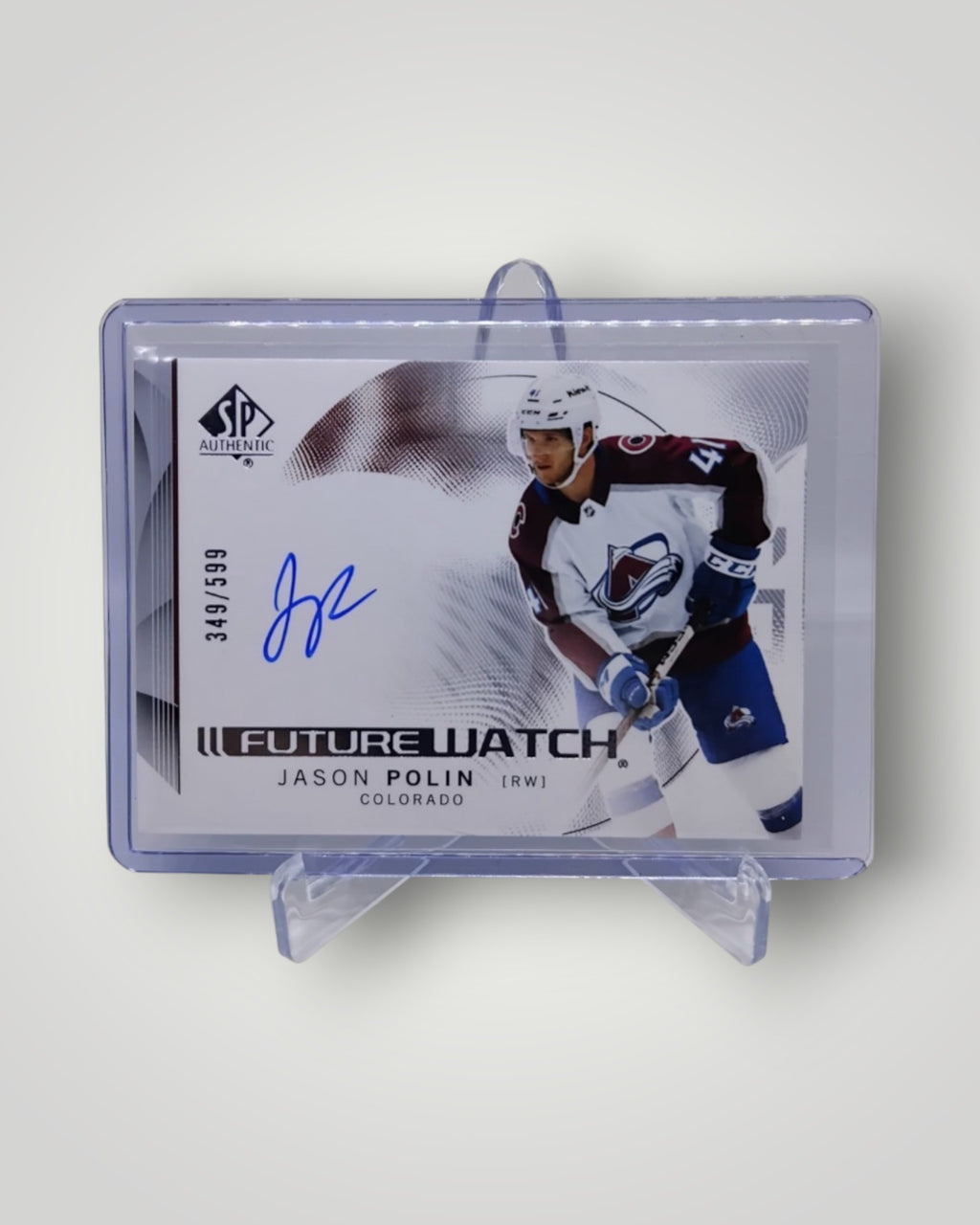 2024-25 SP Authentic #114 Jason Polin Future Watch Auto 349/599