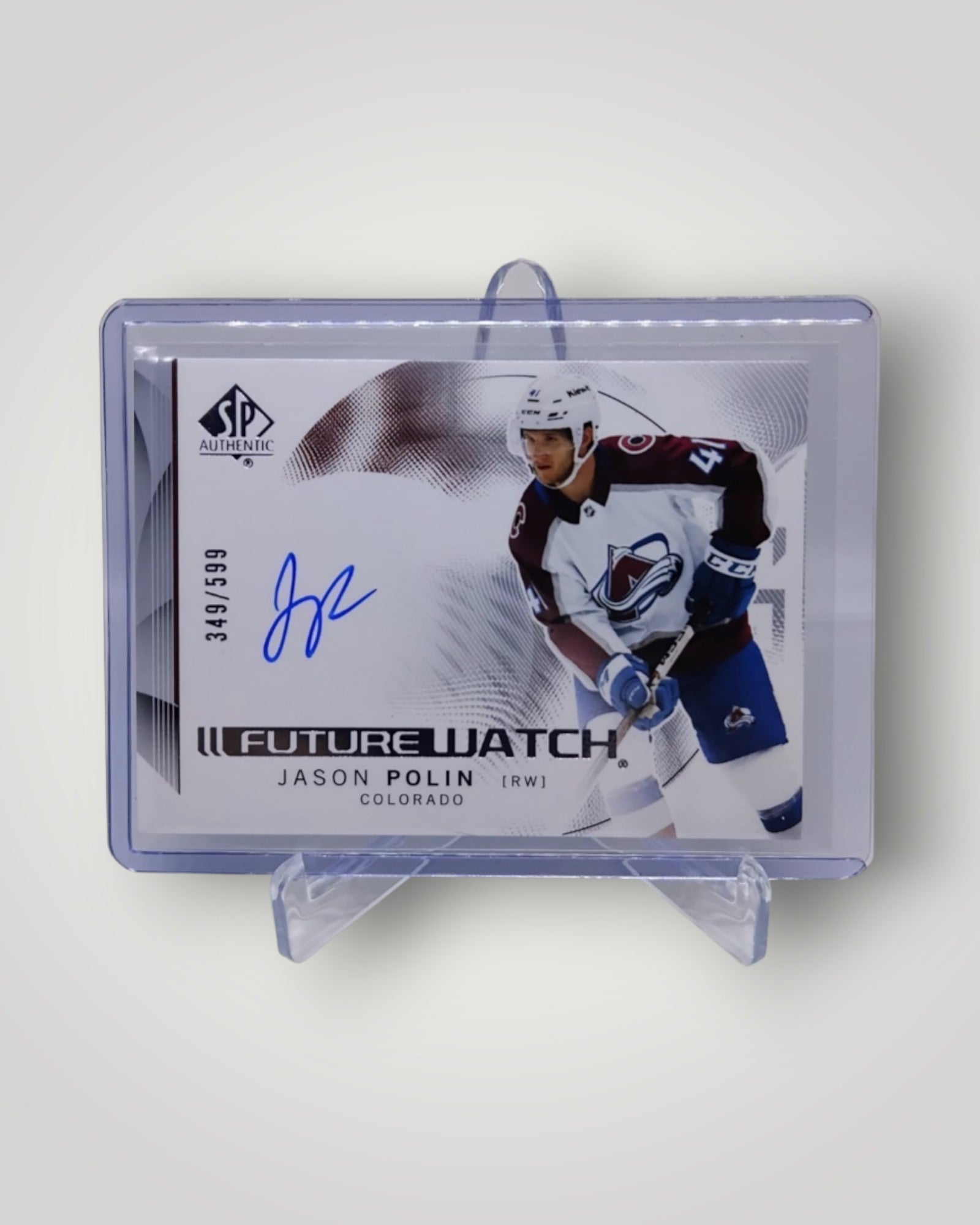 2024-25 SP Authentic #114 Jason Polin Future Watch Auto 349/599