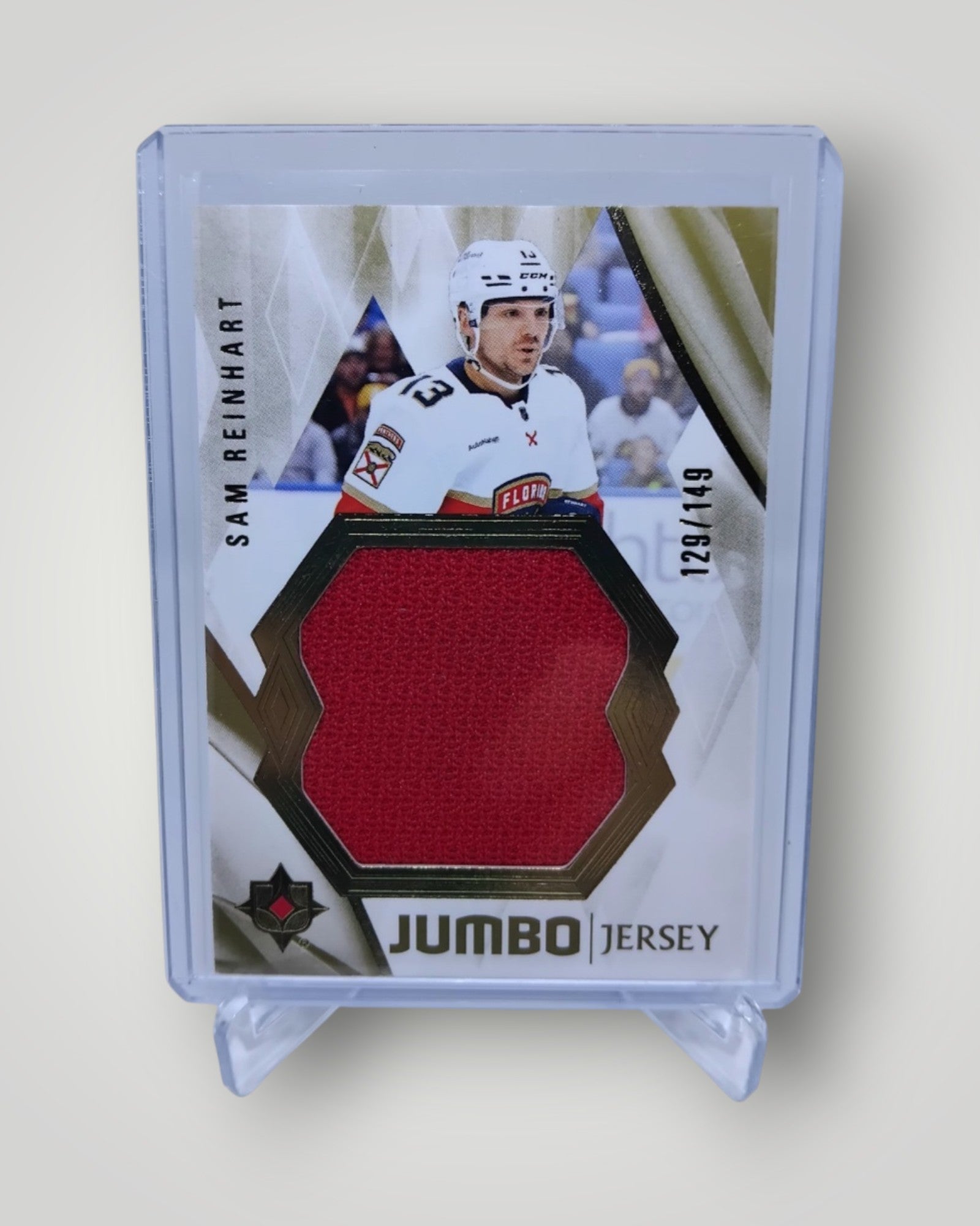 2023-24 Upper Deck Ultimate Collection #52 Sam Reinhart Jumbo Jersey 129/149
